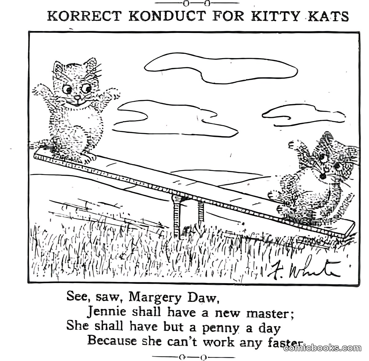 Korrect Konduct for Kitty Kats