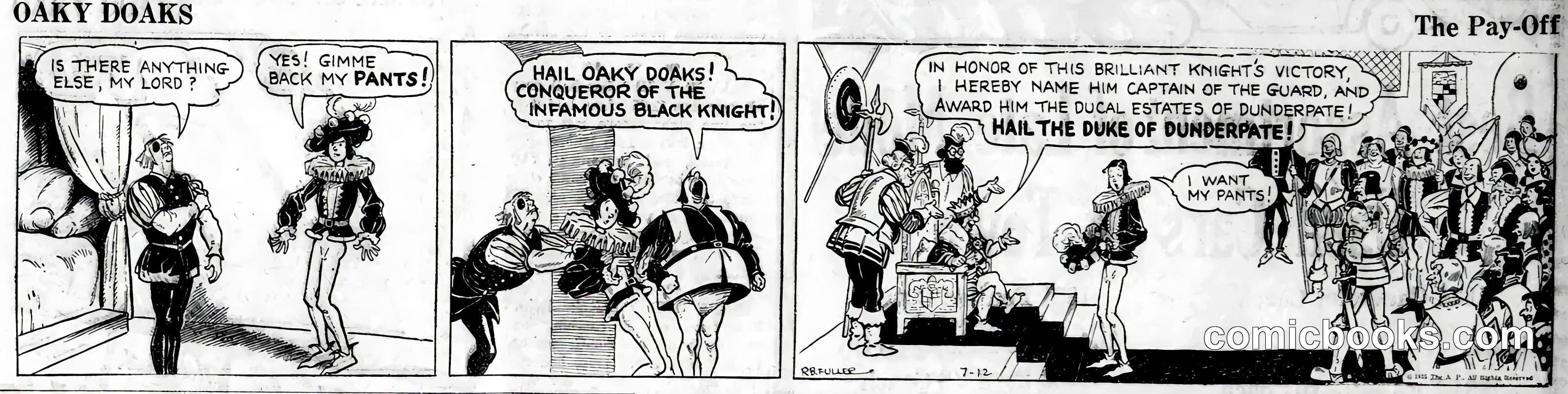 Oaky Doaks: 'The Pay-Off'