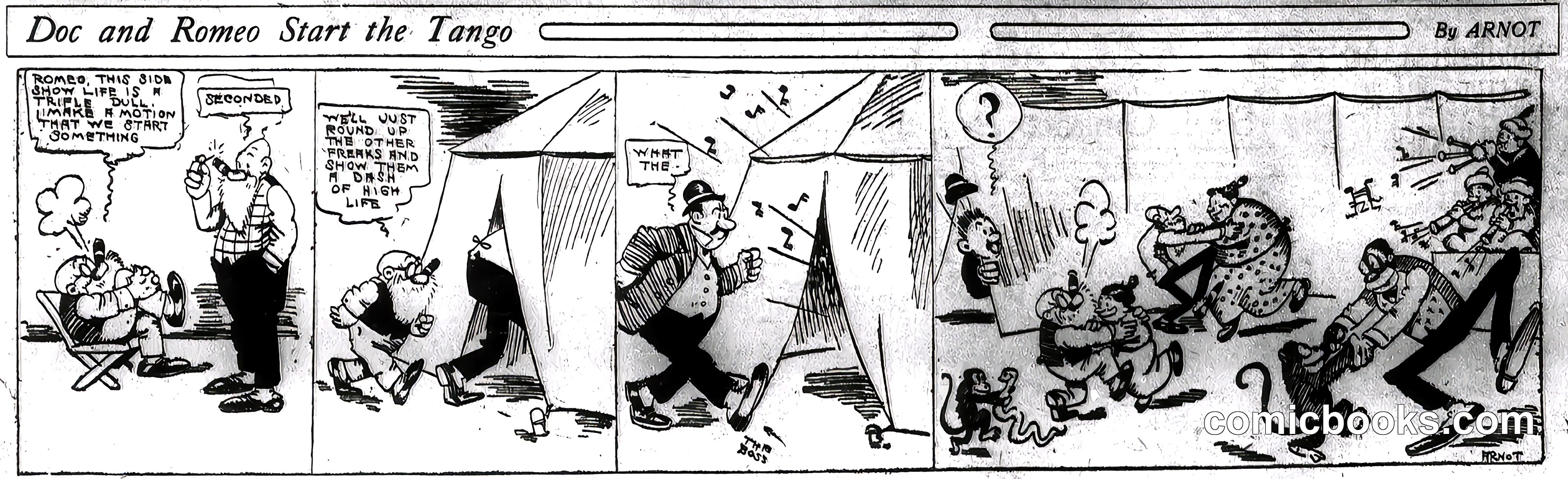 Doc and Romeo Start the Tango