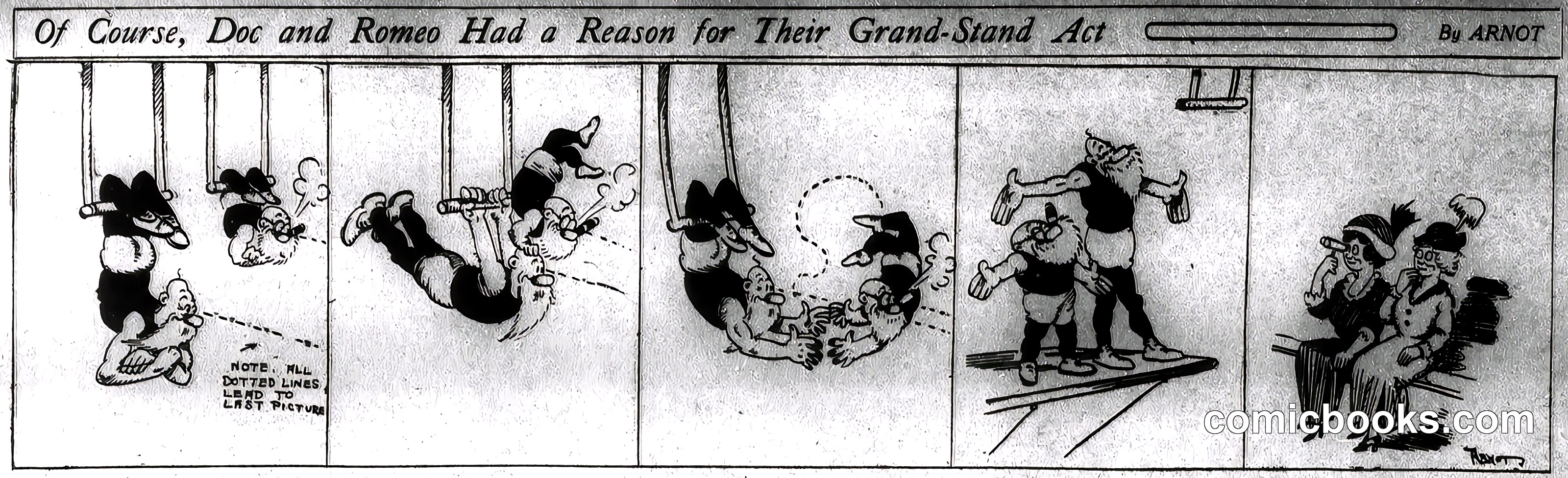 Of Course, Doc and Romeo Had a Reason for Their Grand-Stand Act