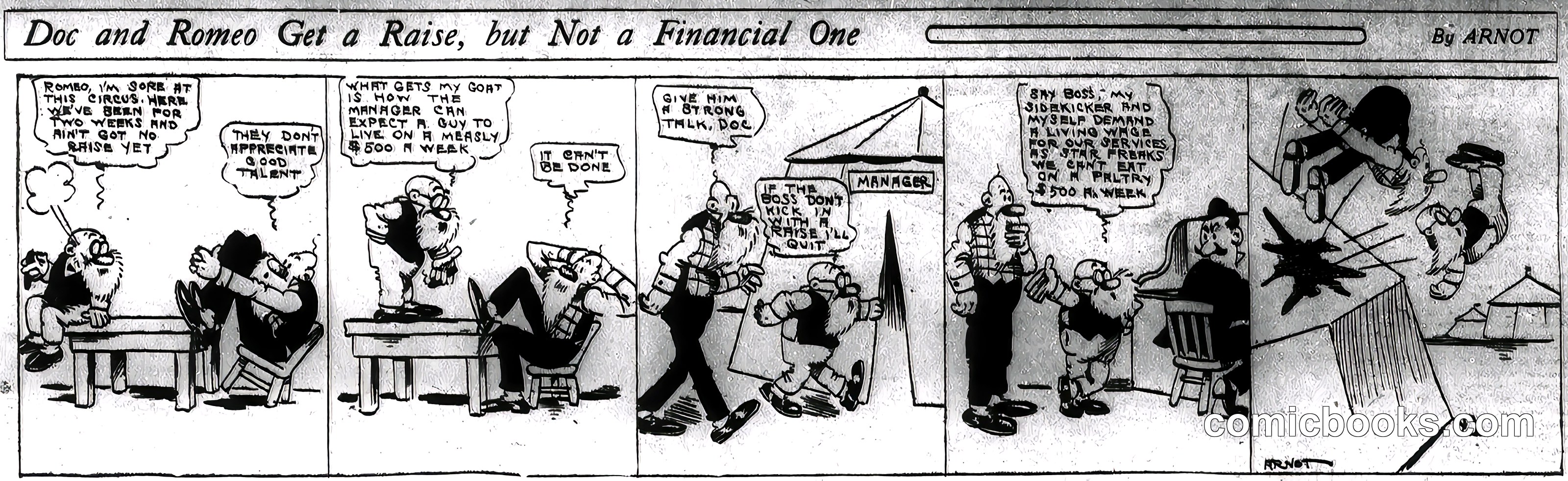 Doc and Romeo Get a Raise, but Not a Financial One