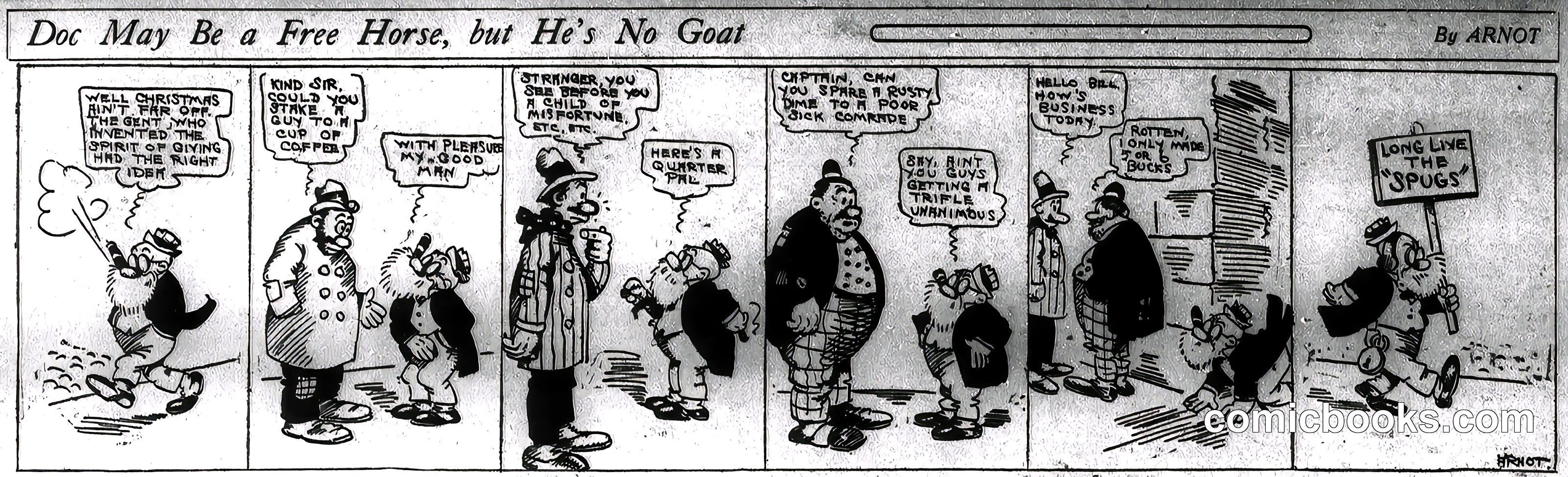 Doc May Be a Free Horse, but He's No Goat
