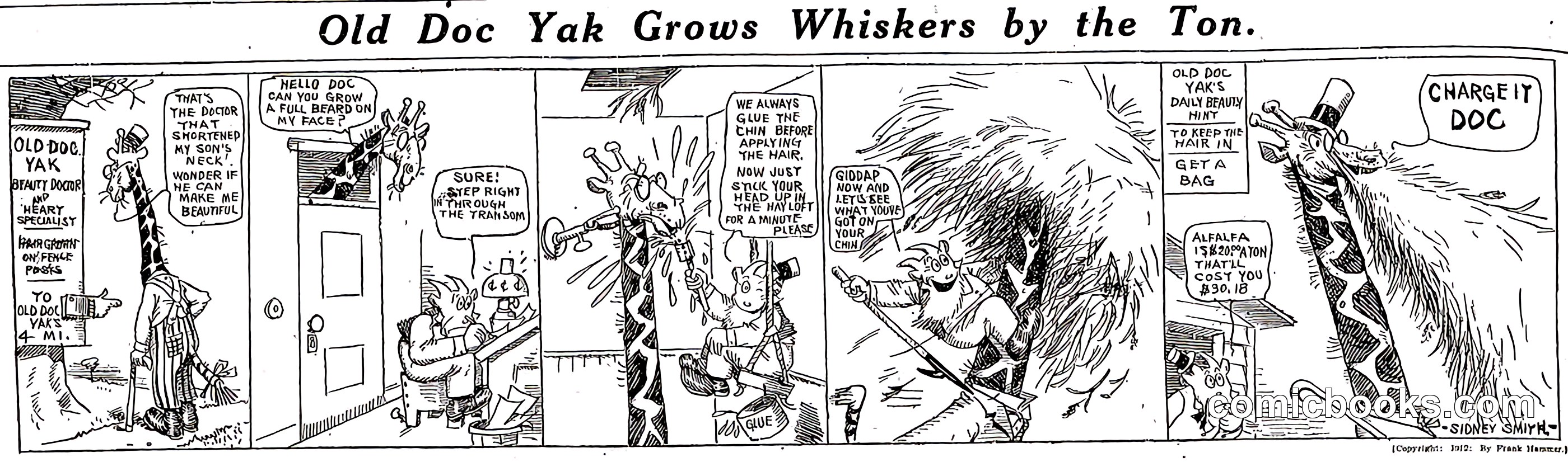 Old Doc Yak Grows Whiskers by the Ton