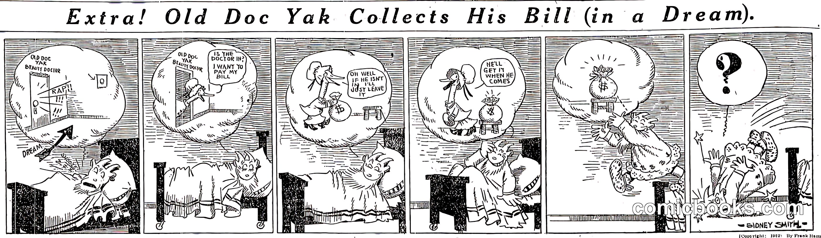 Old Doc Yak Collects His Bill (in a Dream)