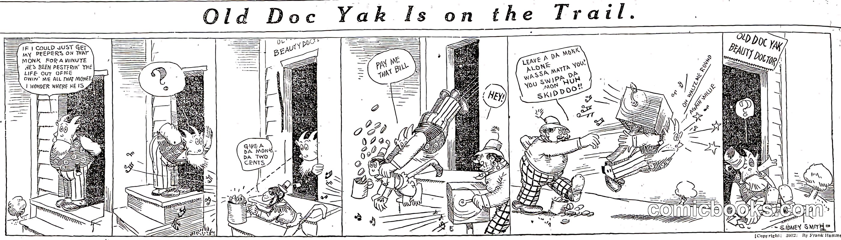Old Doc Yak Is on the Trail