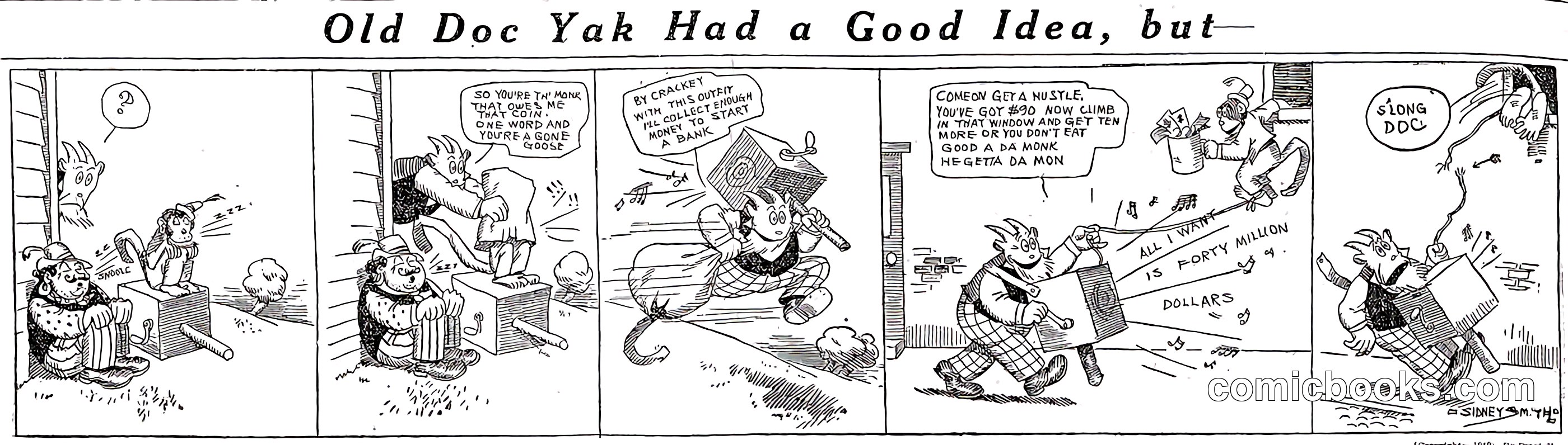 Old Doc Yak Had a Good Idea, but—