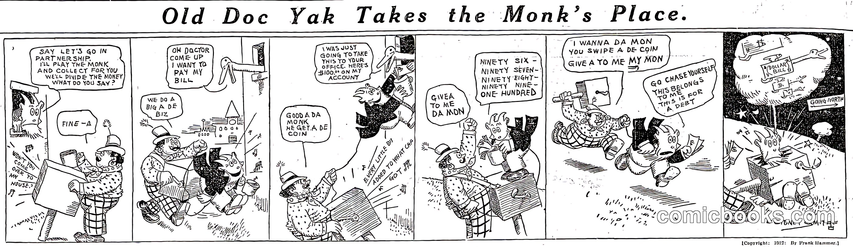 Old Doc Yak Takes the Monk's Place