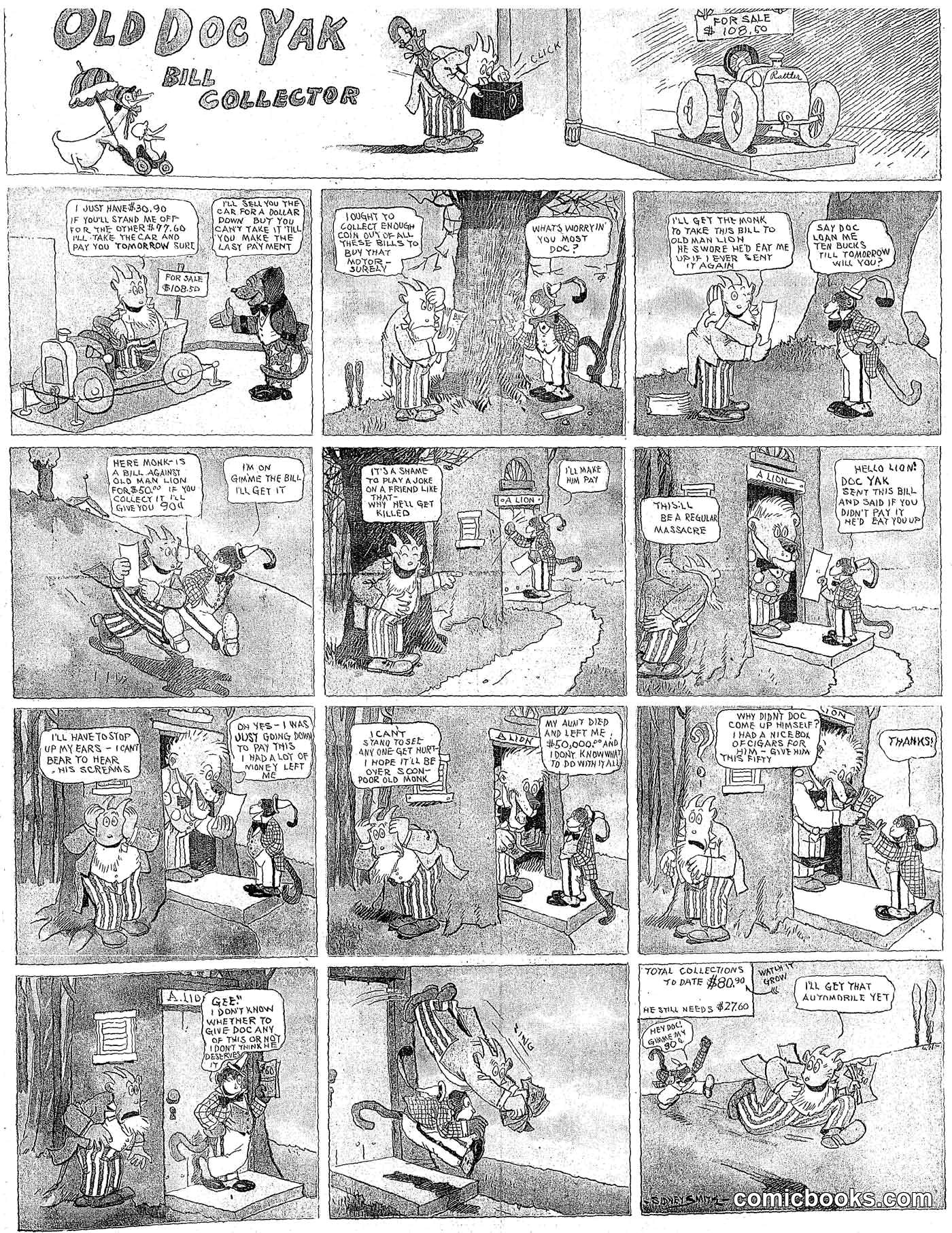 Old Doc Yak: Bill Collector