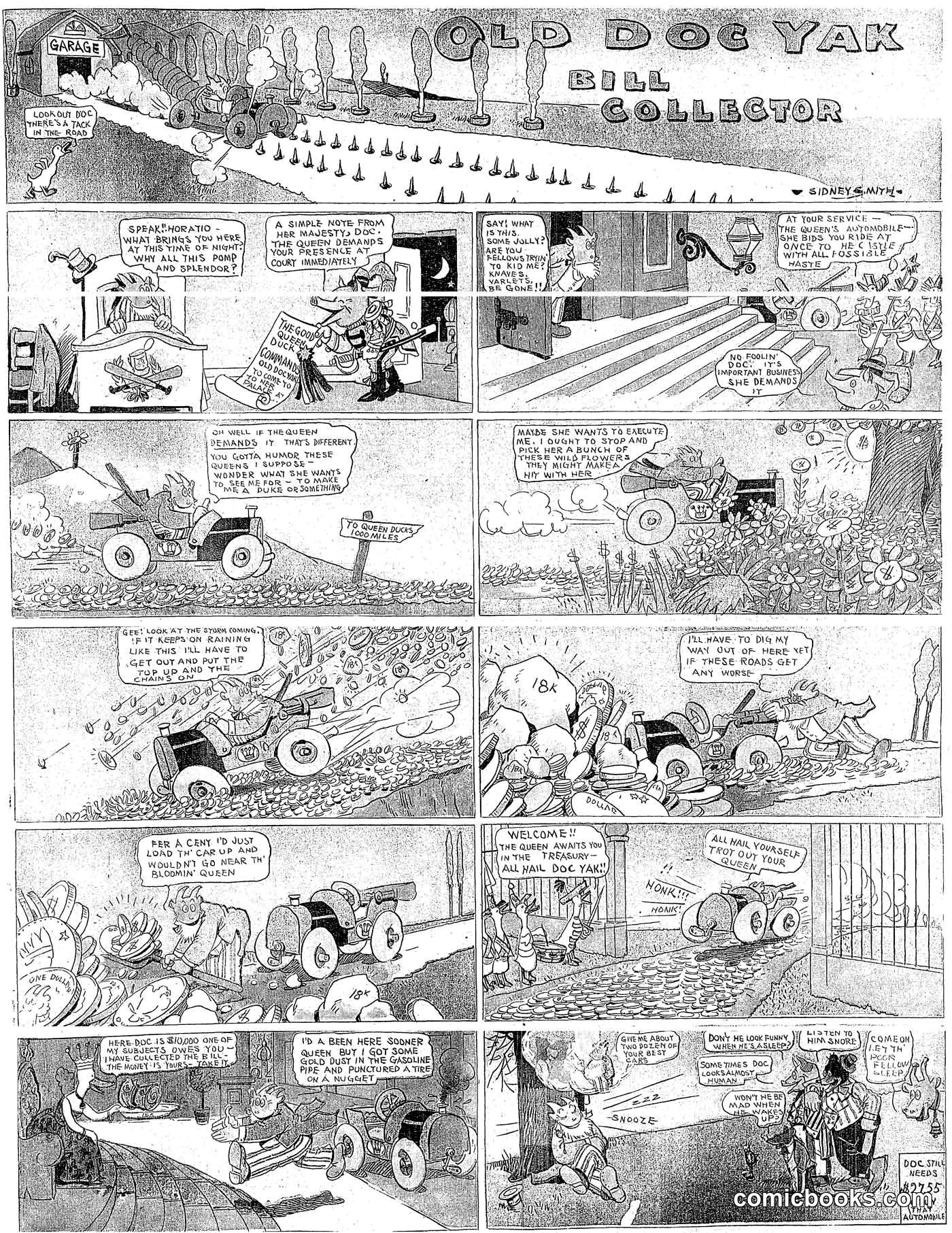 Old Dog Yak: Bill Collector