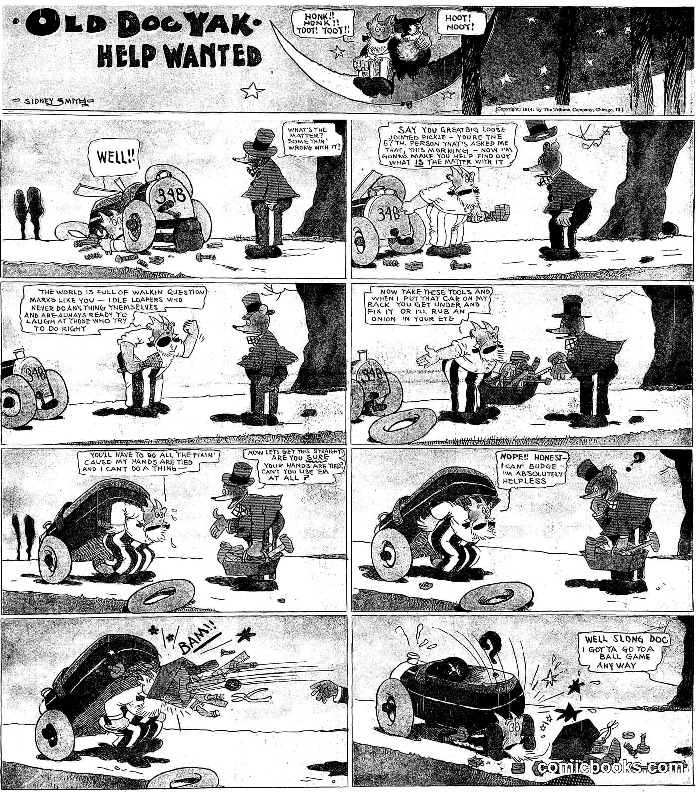 Old Doc Yak: Help Wanted