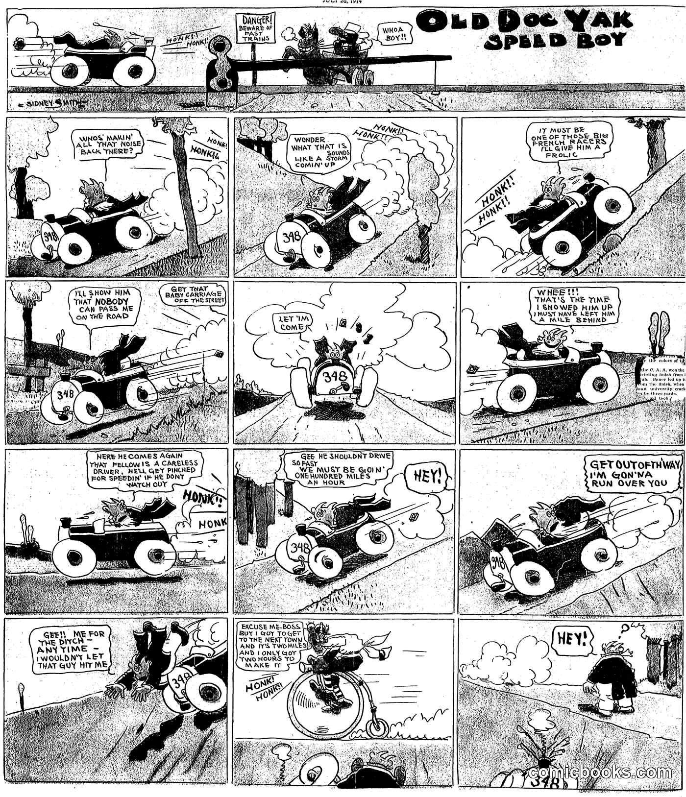Old Doc Yak, Speed Boy
