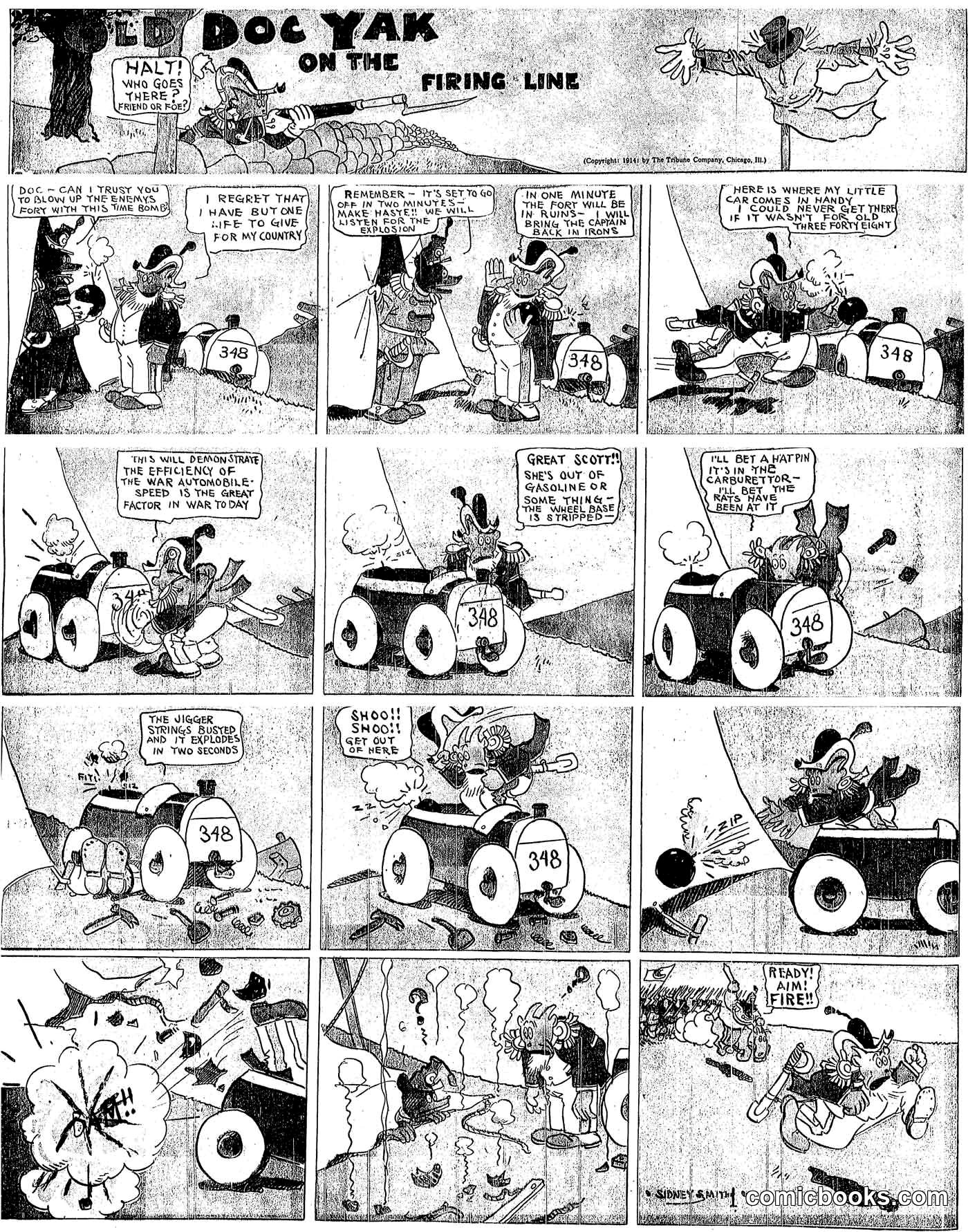 Old Doc Yak on the Firing Line