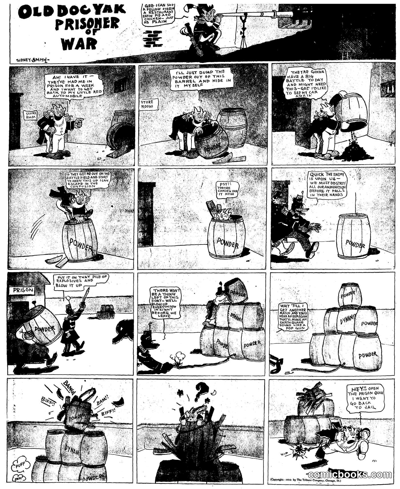Old Doc Yak Prisoner of War