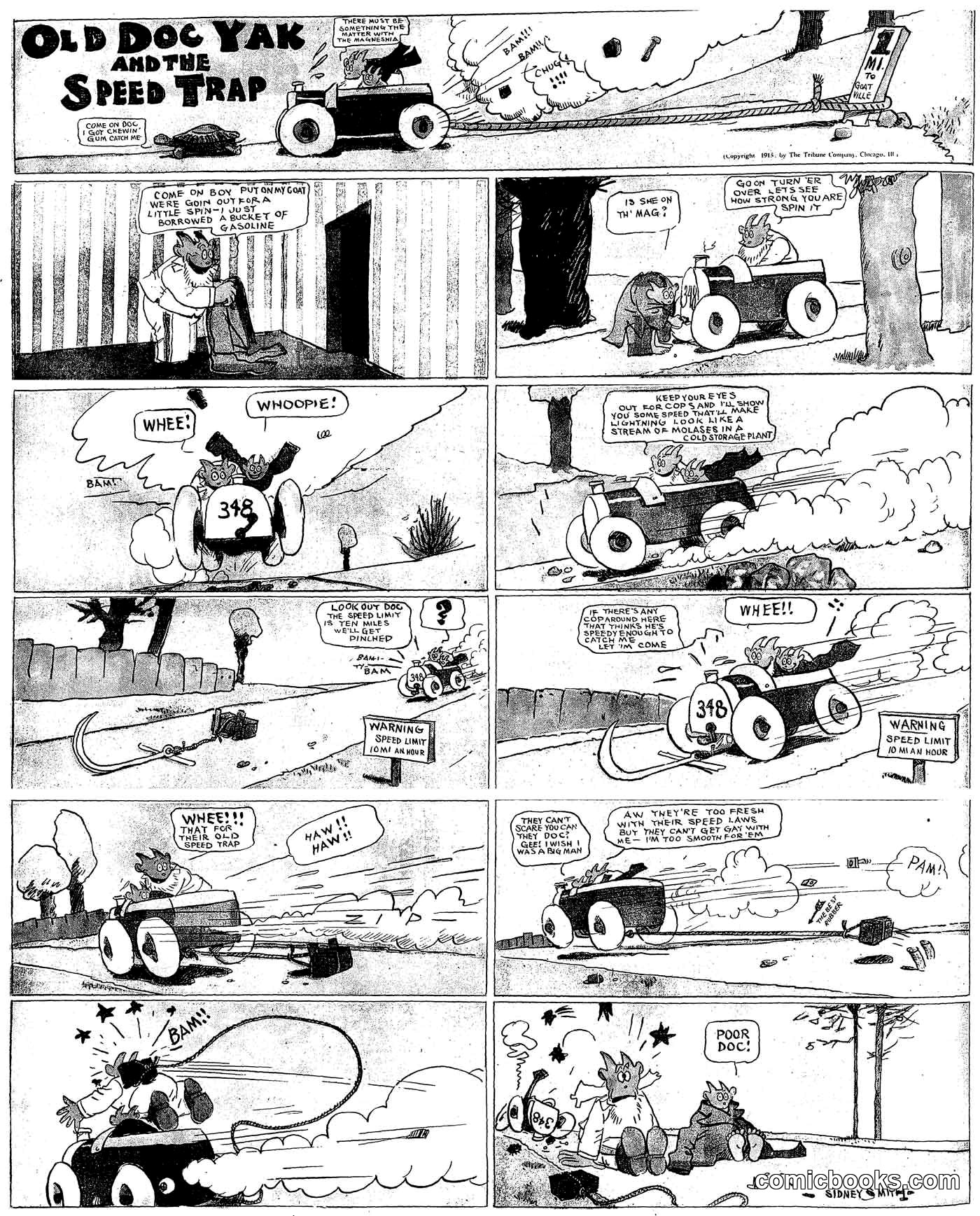 Old Doc Yak and the Speed Trap