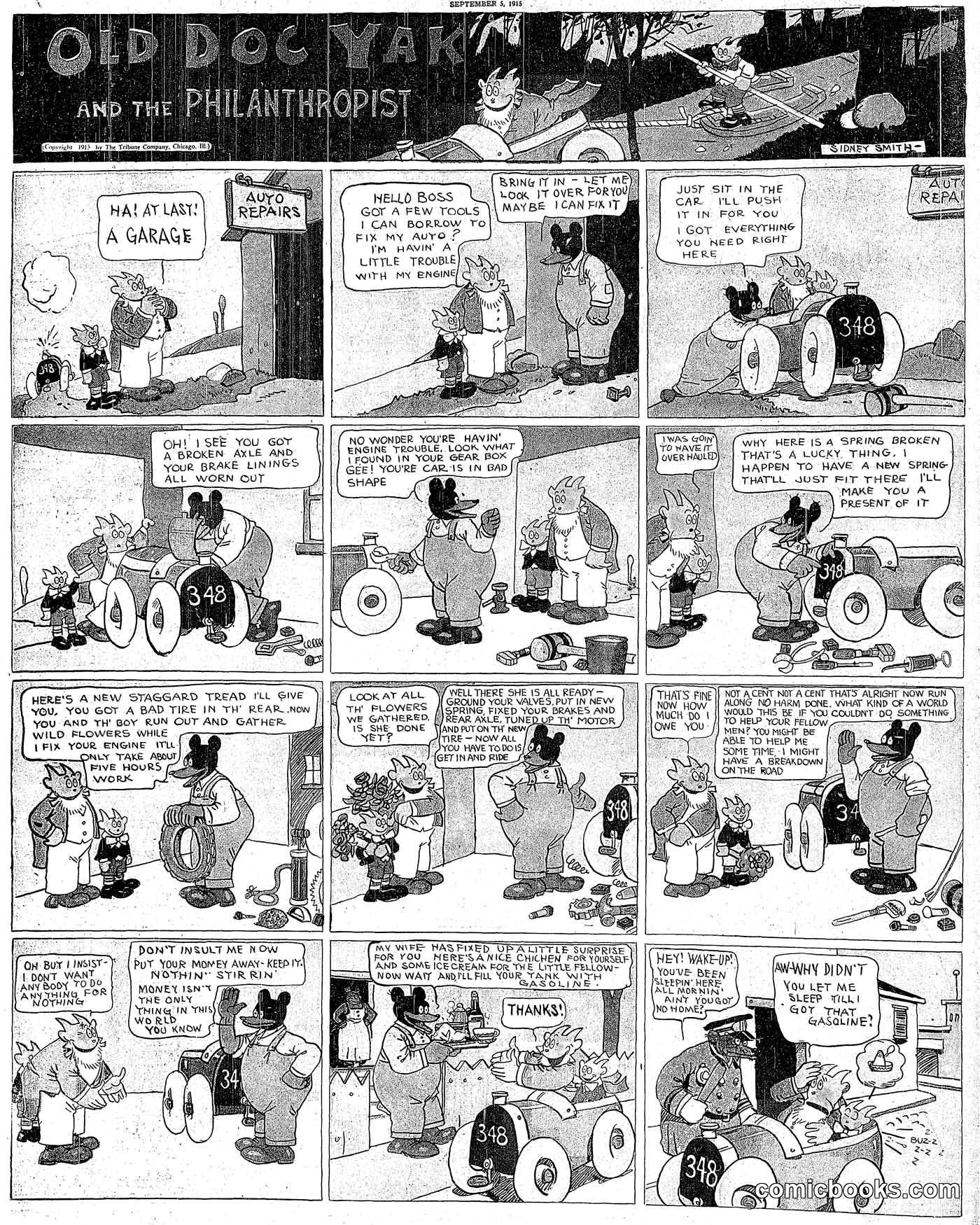 Old Doc Yak and the Philanthropist