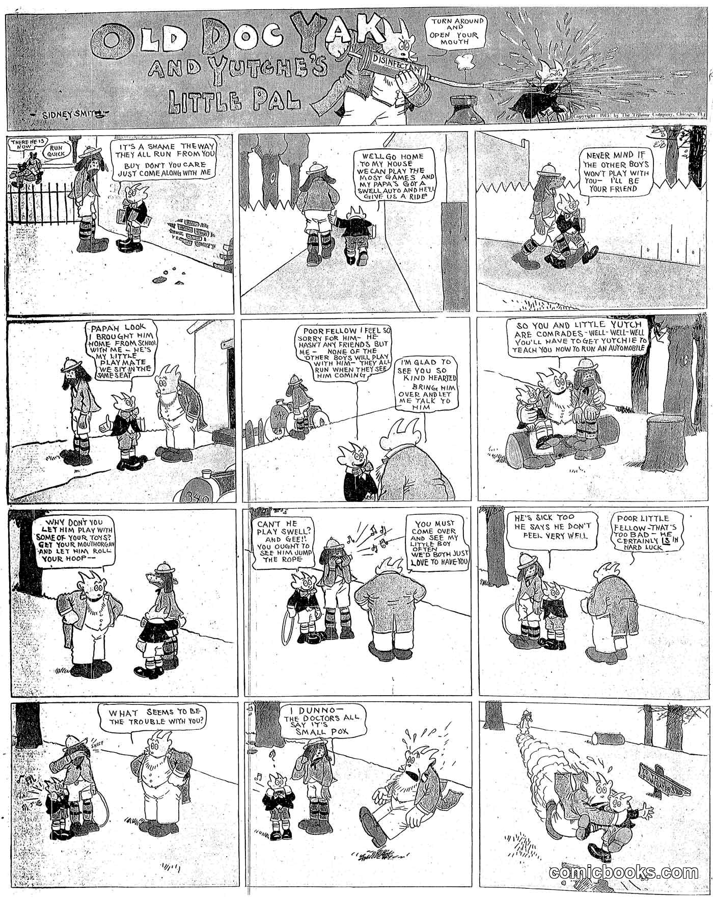Old Doc Yak and Vitche's Little Pal