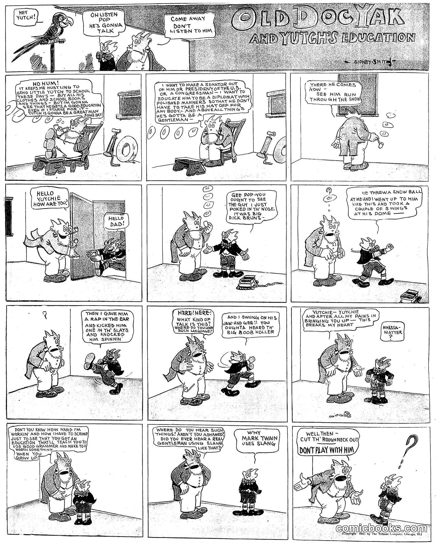 Old Doc Yak and Yutch's Education