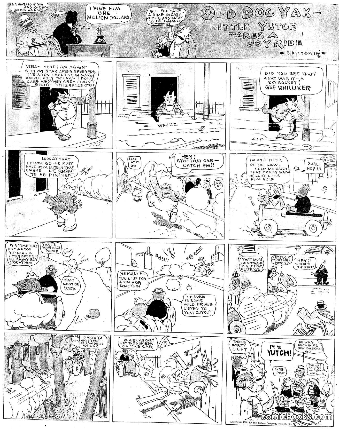 Old Doc Yak—Little Yutch Takes a Joy Ride