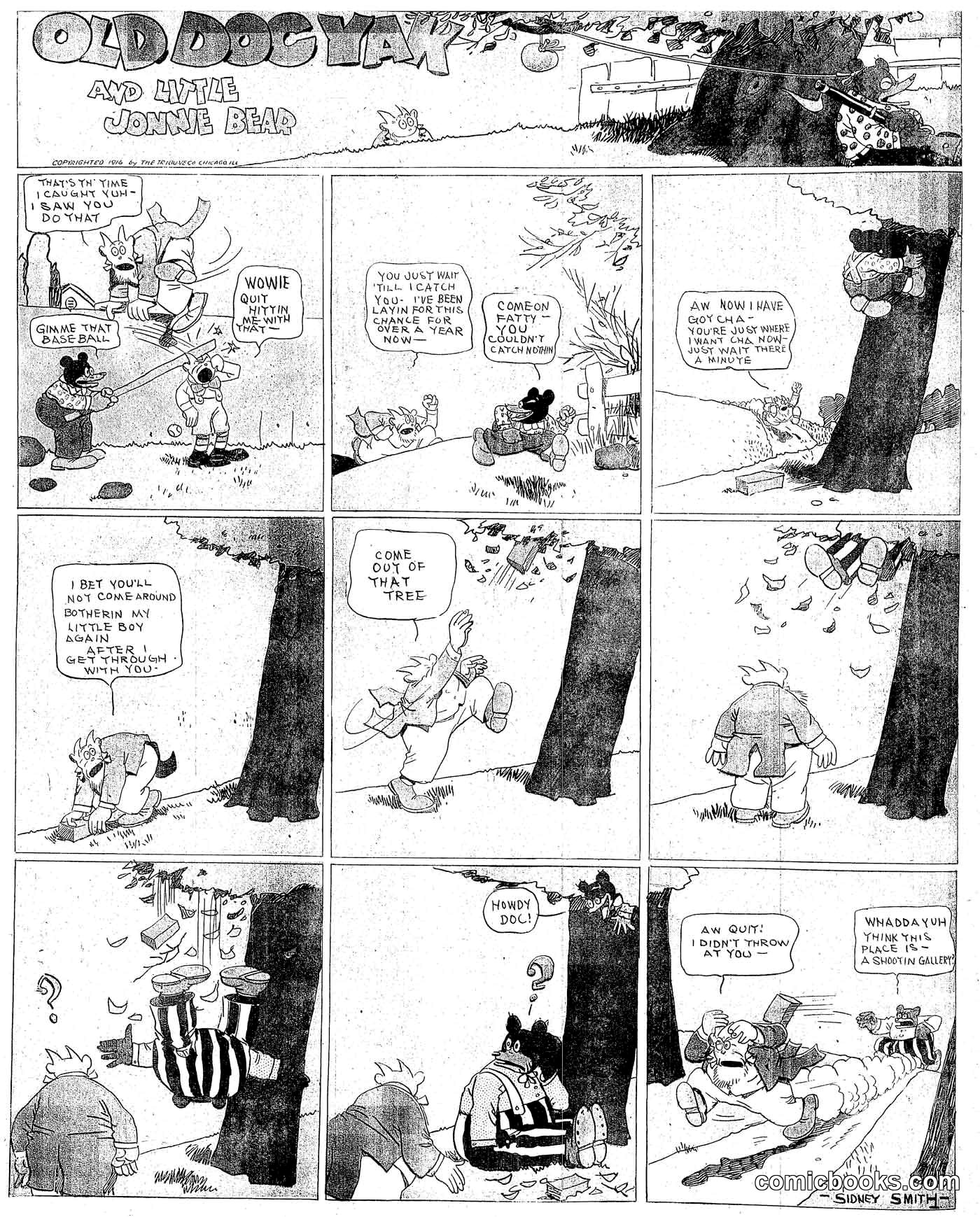 Old Doc Yak and Hypo Jonnie Bear