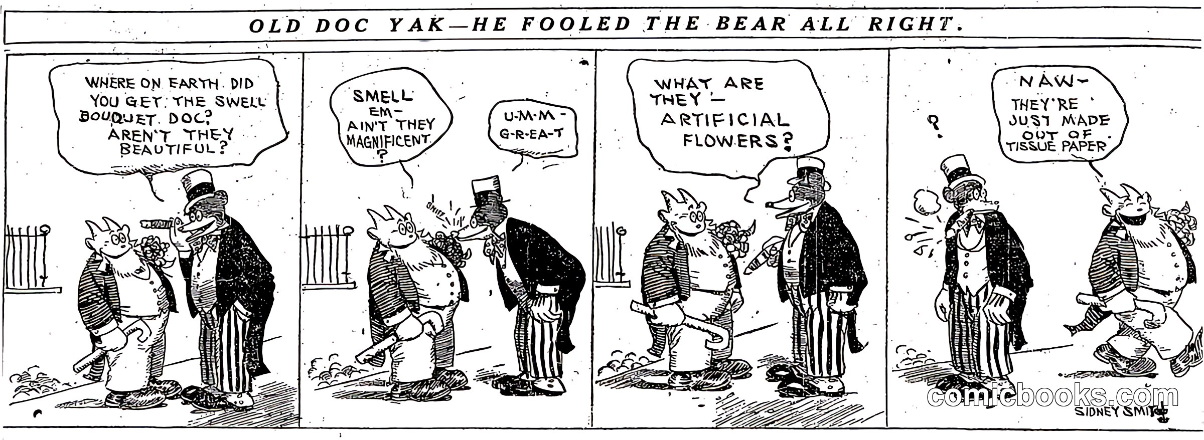 Old Doc Yak — He Fooled the Bear All Right