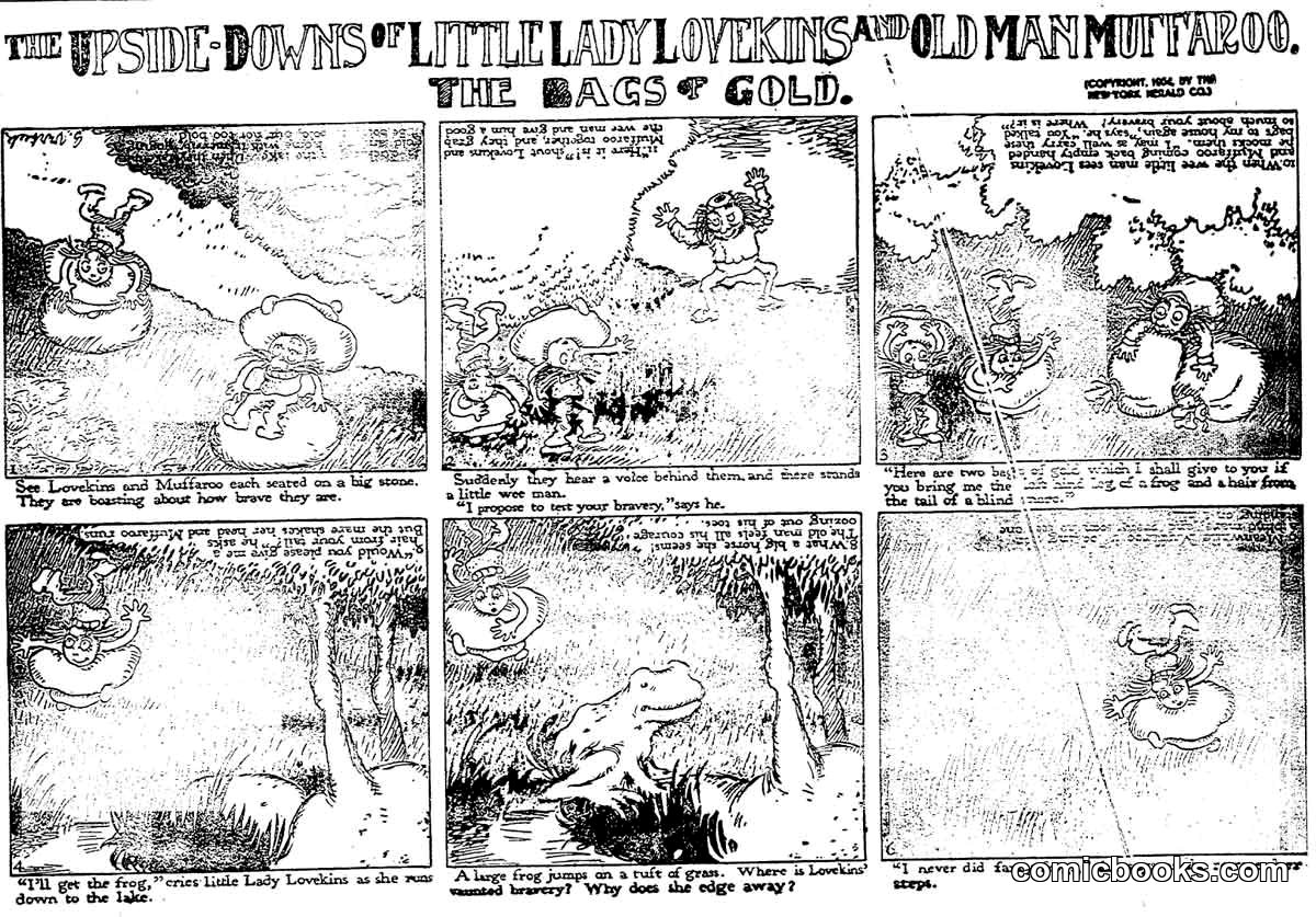 The Upside-Downs of Little Lady Lovekins and Old Man Muffaroo: The Bags o' Gold