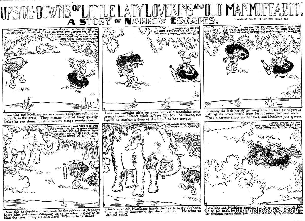 Upside-Downs of Little Lady Lovekins and Old Man Muffaroo