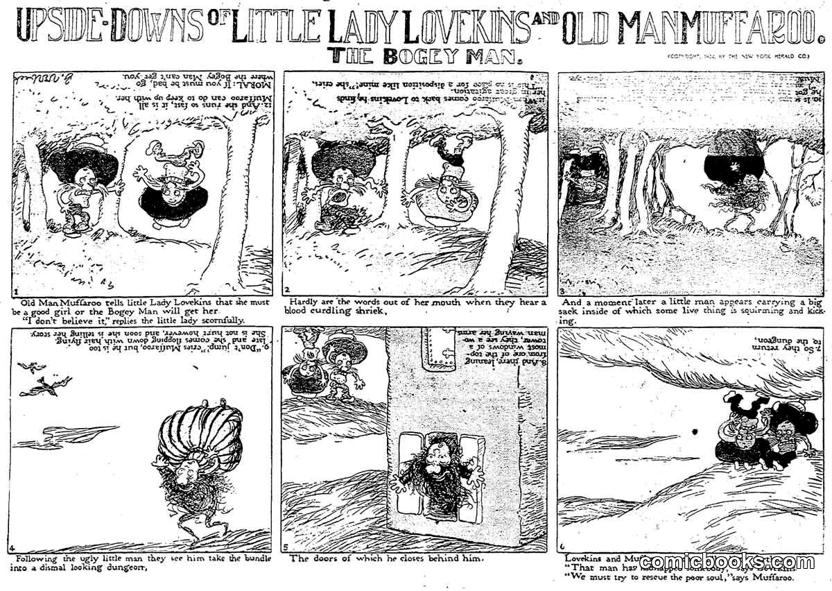 Upside-Downs of Little Lady Lovekins and Old Man Muffaroo: The Bogey Man