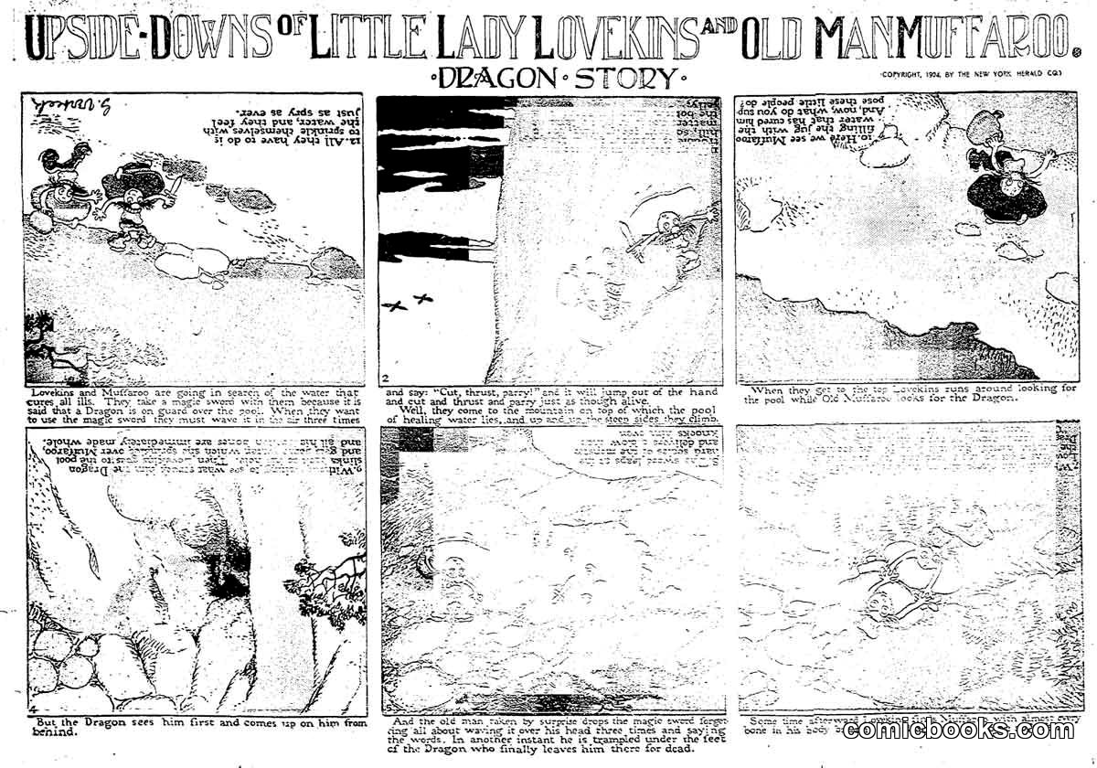 Upside-Downs of Little Lady Lovekins and Old Man Muffaroo