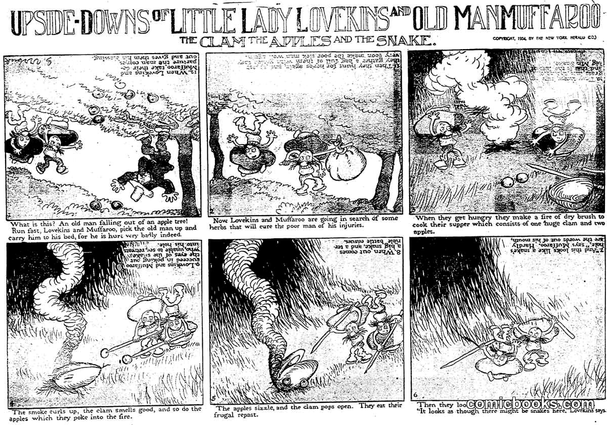 Upside-Downs of Little Lady Lovekins and Old Man Muffaroo
