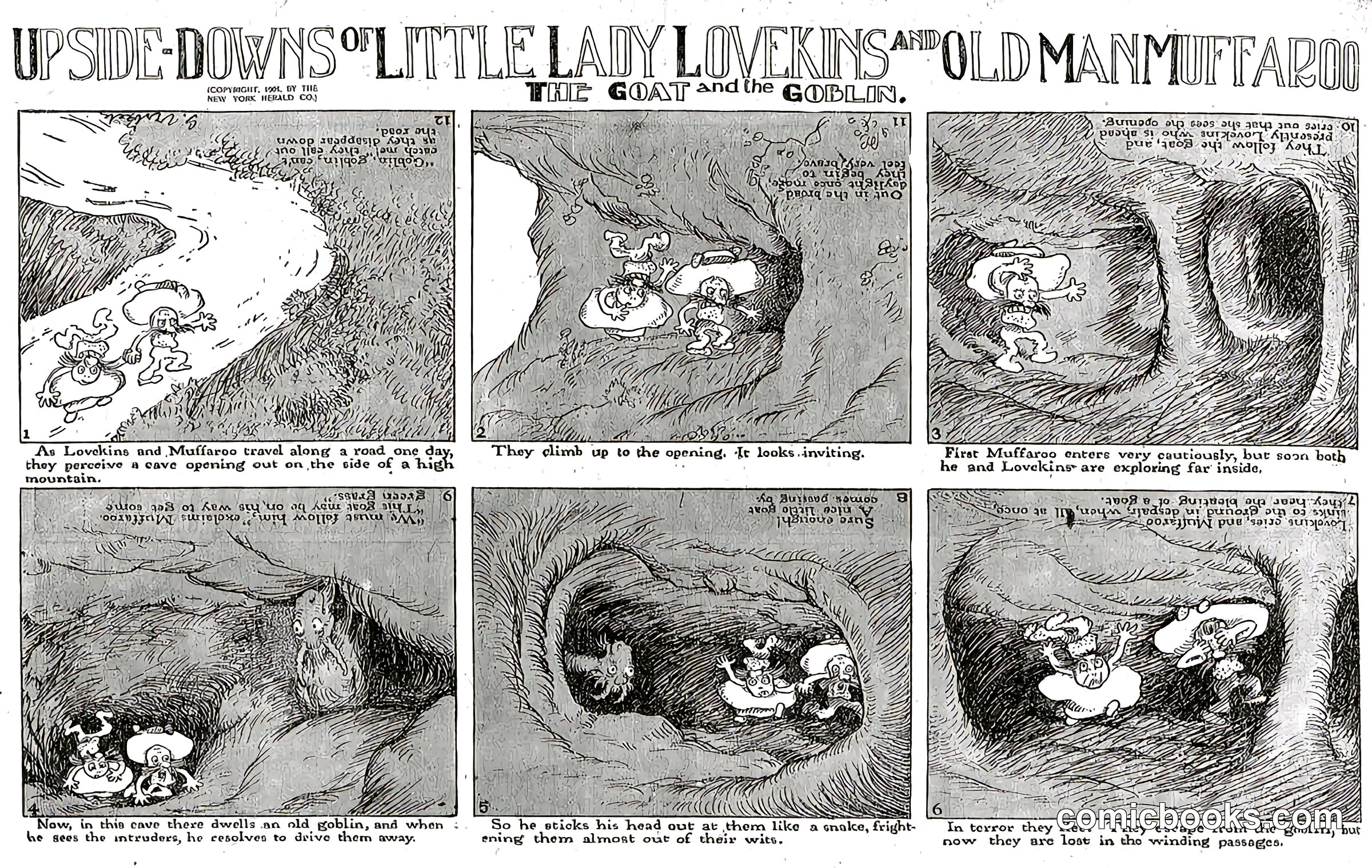 Upside-Downs of Little Lady Lovekins and Old Man Muffaroo
