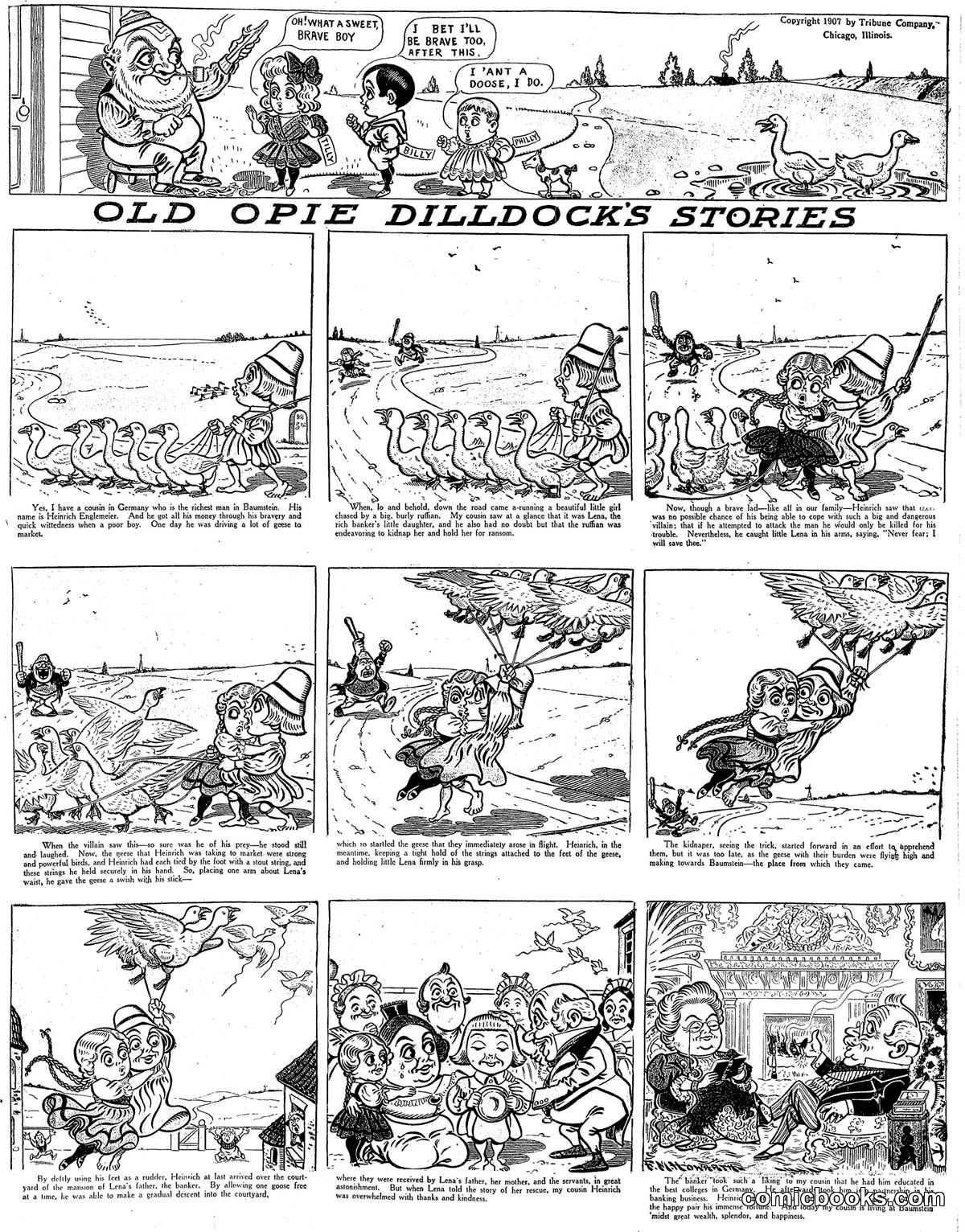 Old Opie Dilldock's Stories