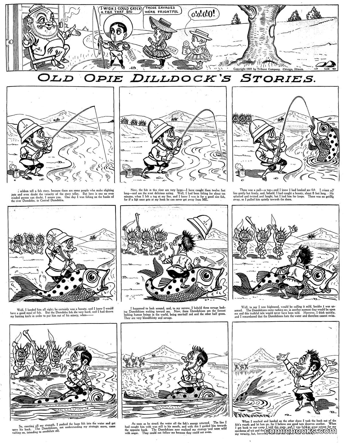 Old Opie Dilldock's Stories
