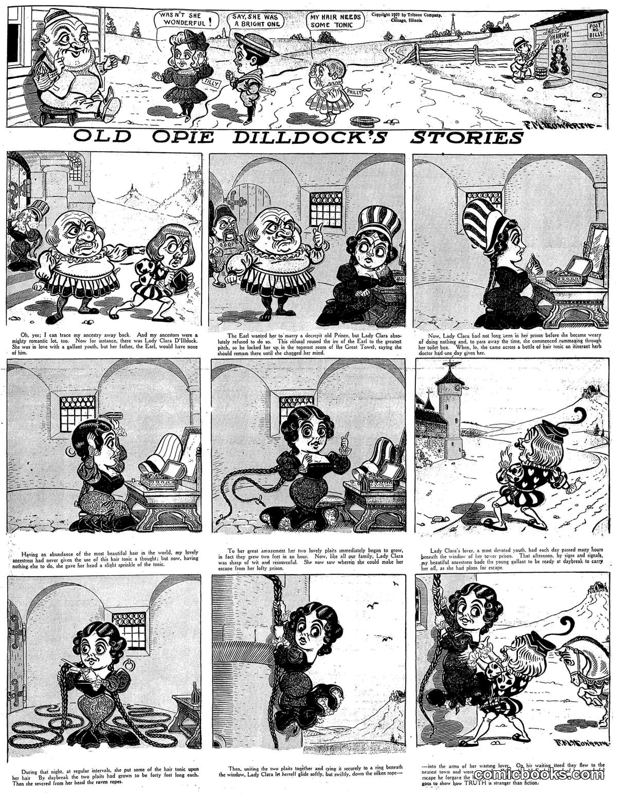 Old Opie Dilldock's Stories