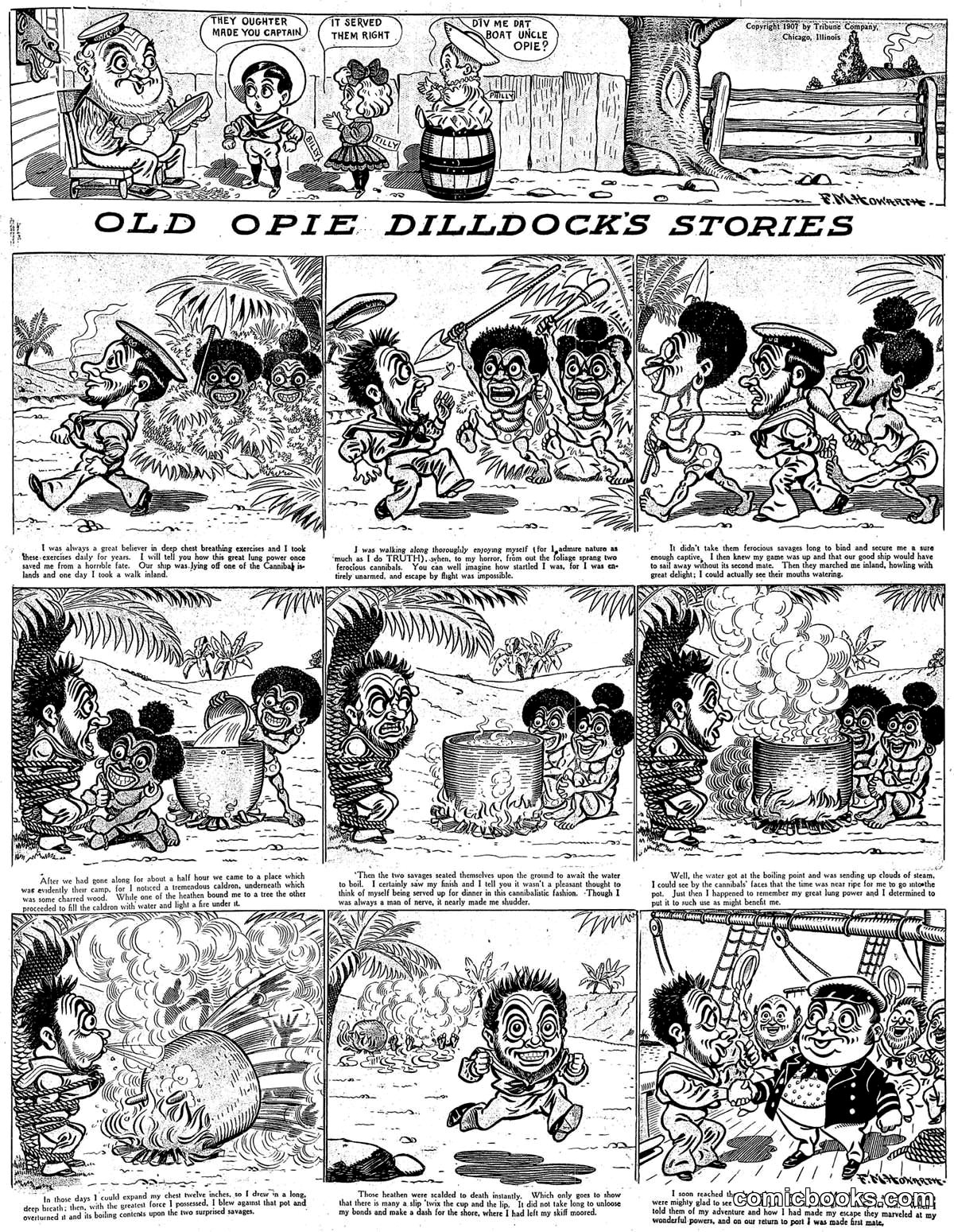 Old Opie Dilldock's Stories