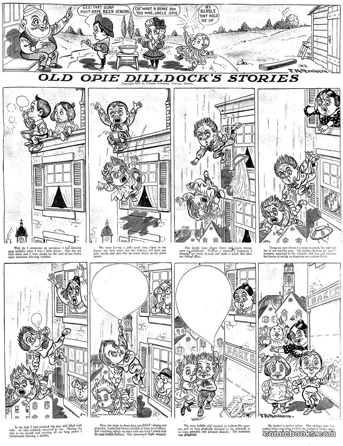 Old Opie Dilldock's Stories