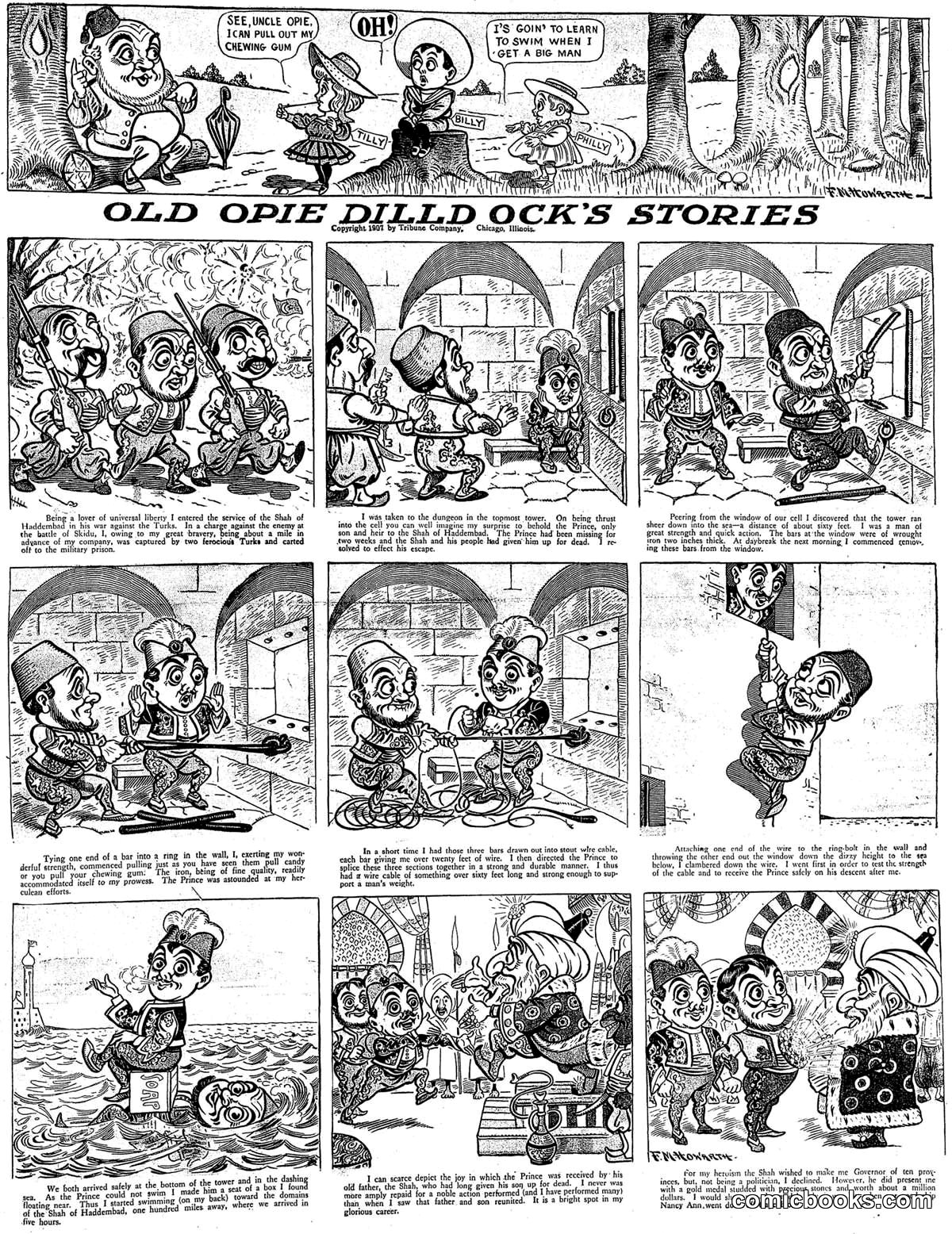 Old Opie Dilldock's Stories
