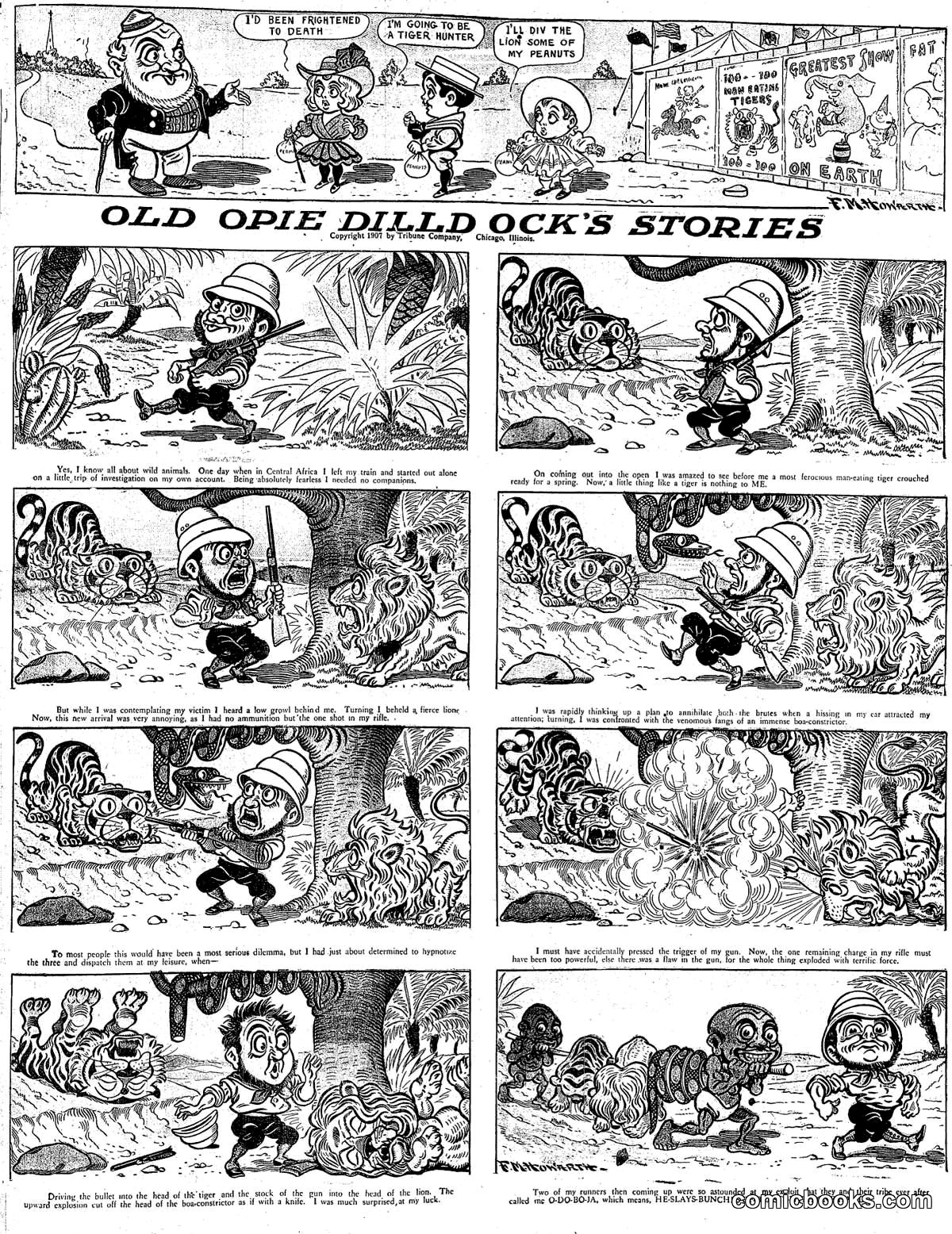 Old Opie Dilldock's Stories