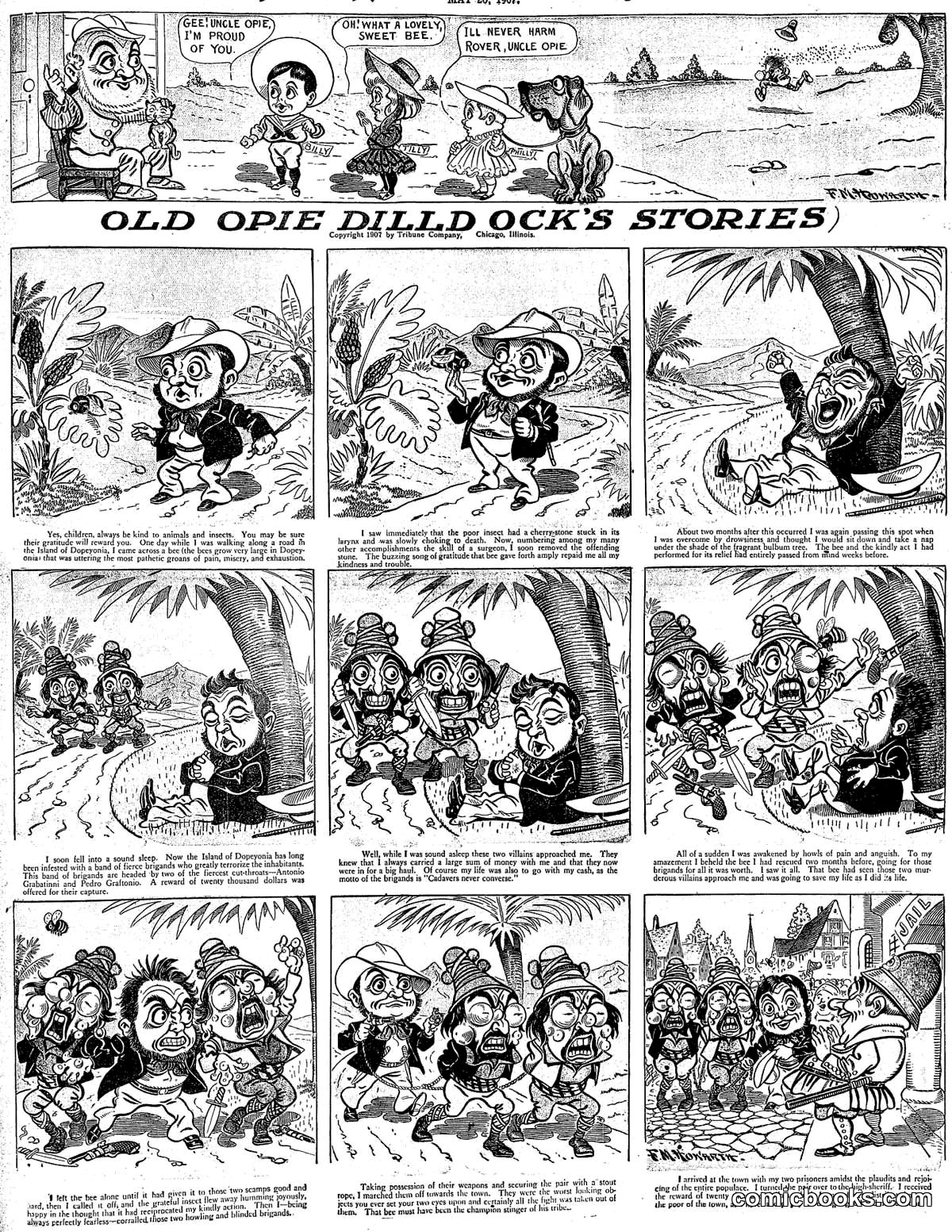 Old Opie Dilldock's Stories