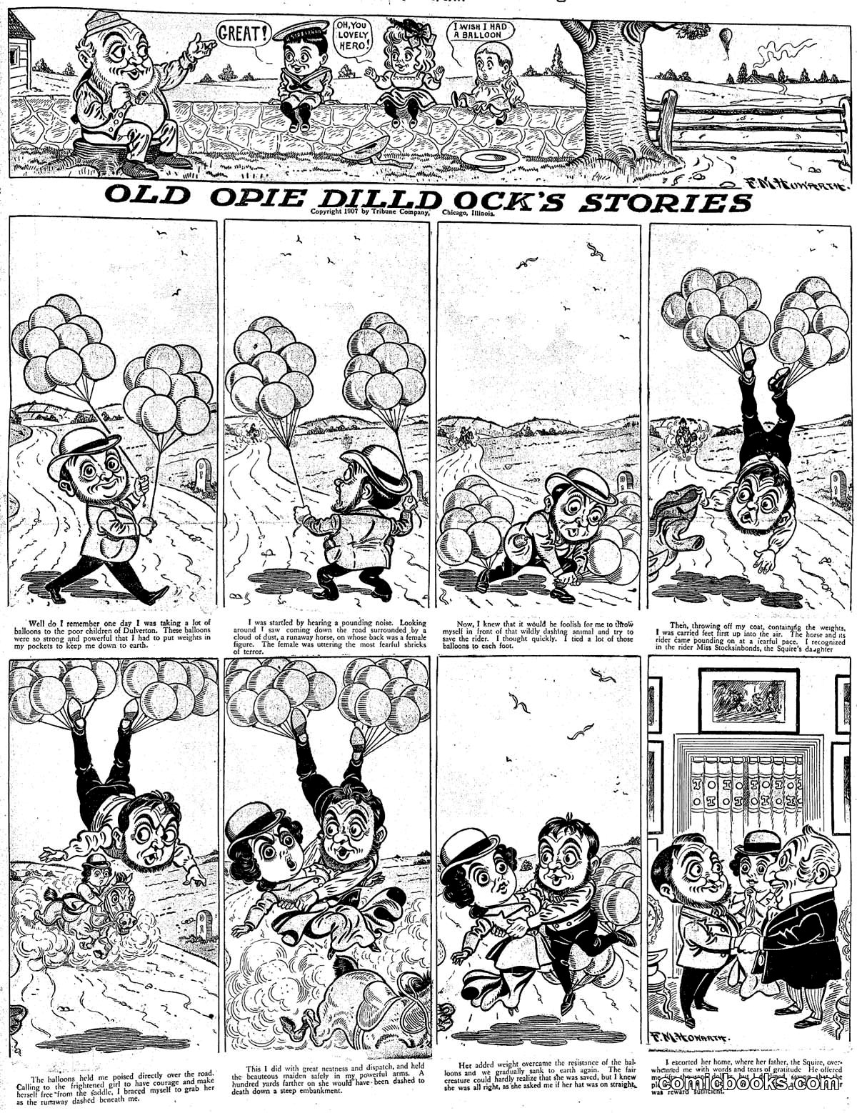Old Opie Dilldock's Stories