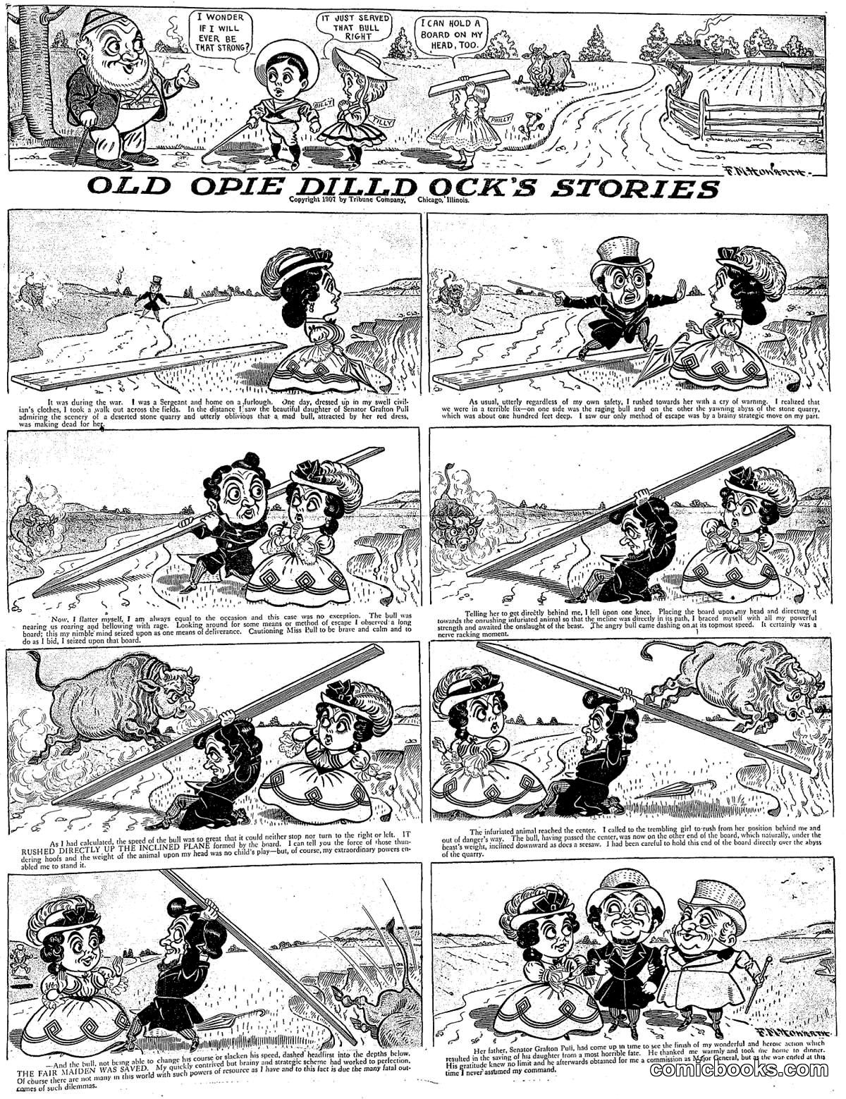 Old Opie Dilldock's Stories