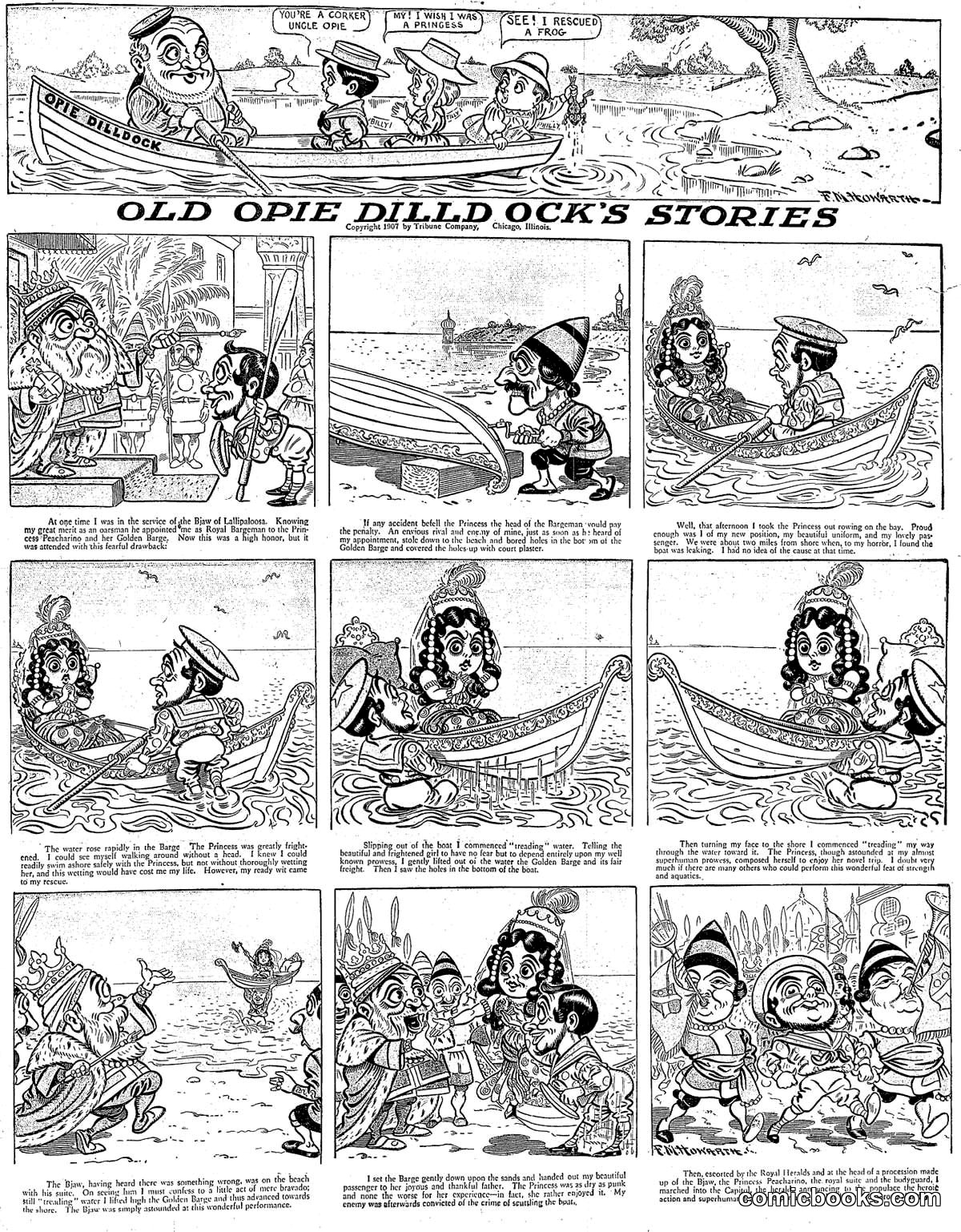 Old Opie Dilldock's Stories