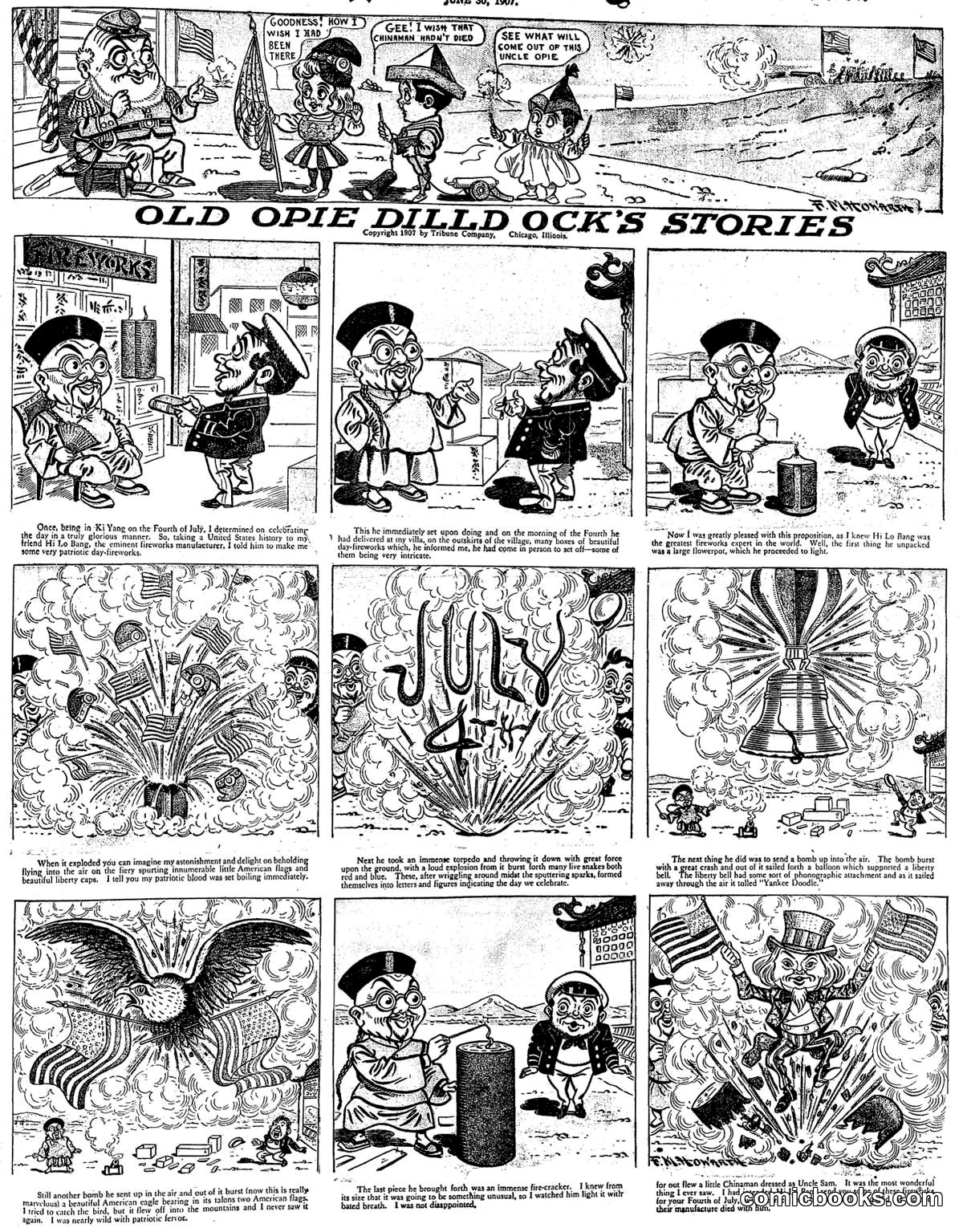 Old Opie Dilldock's Stories