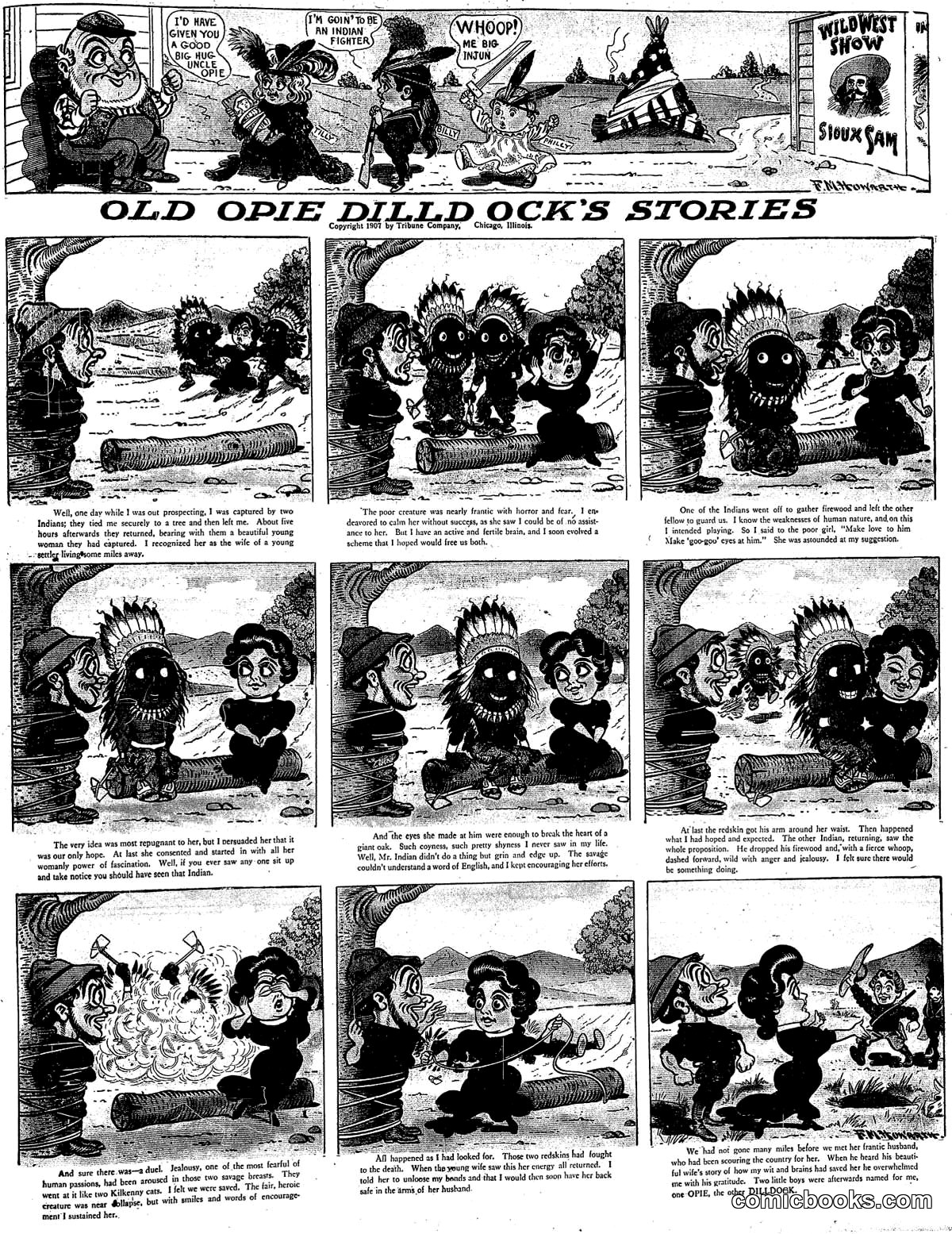 Old Opie Dilldock's Stories