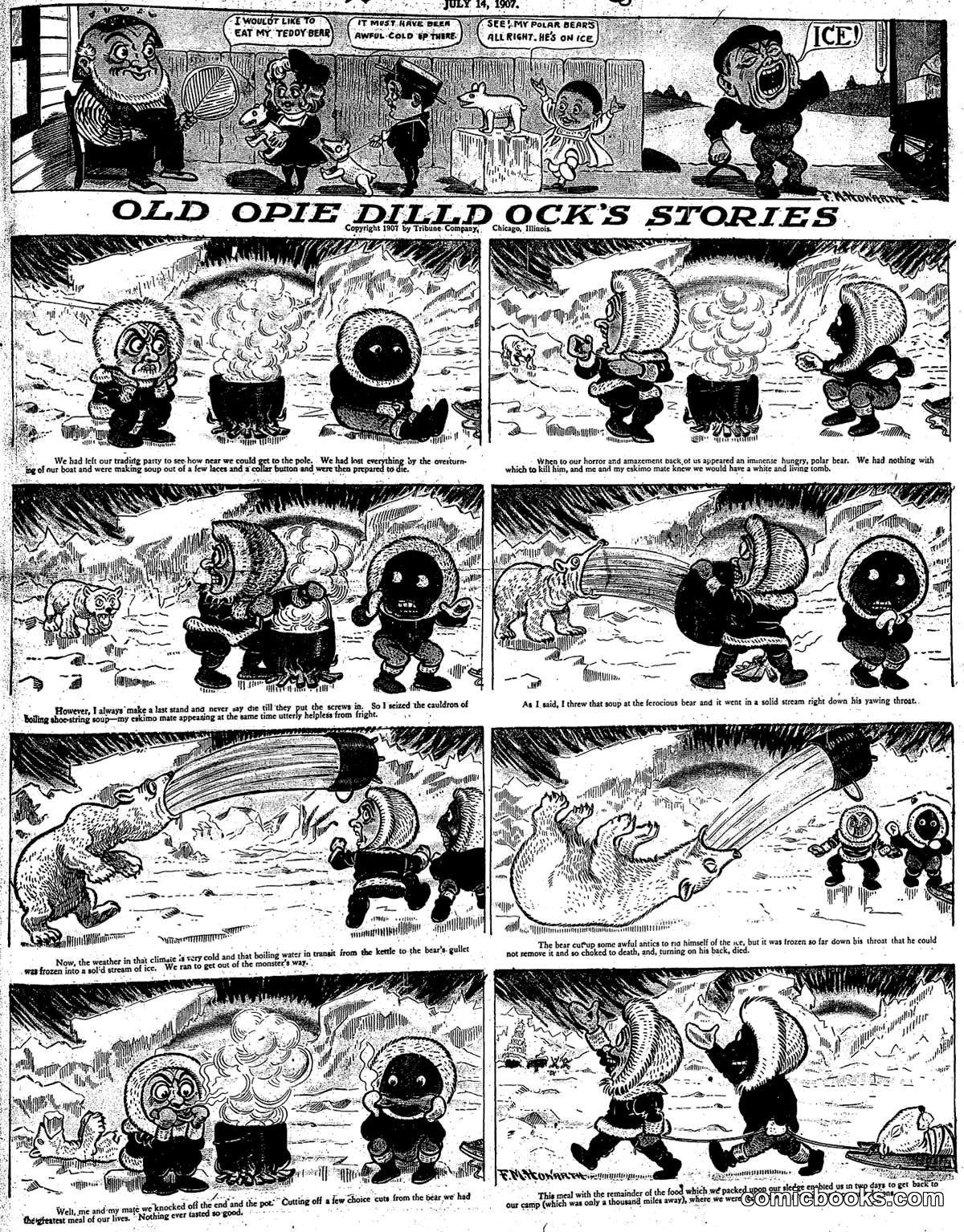 Old Opie Dilldock's Stories