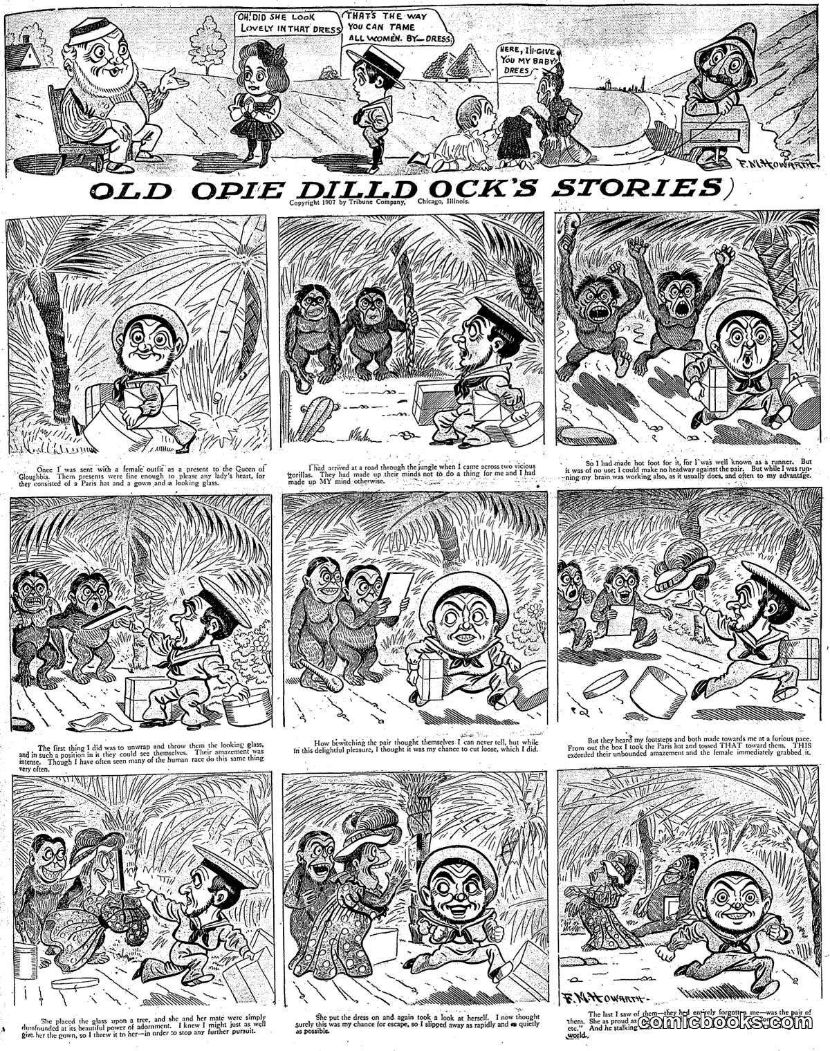 Old Opie Dilldock's Stories