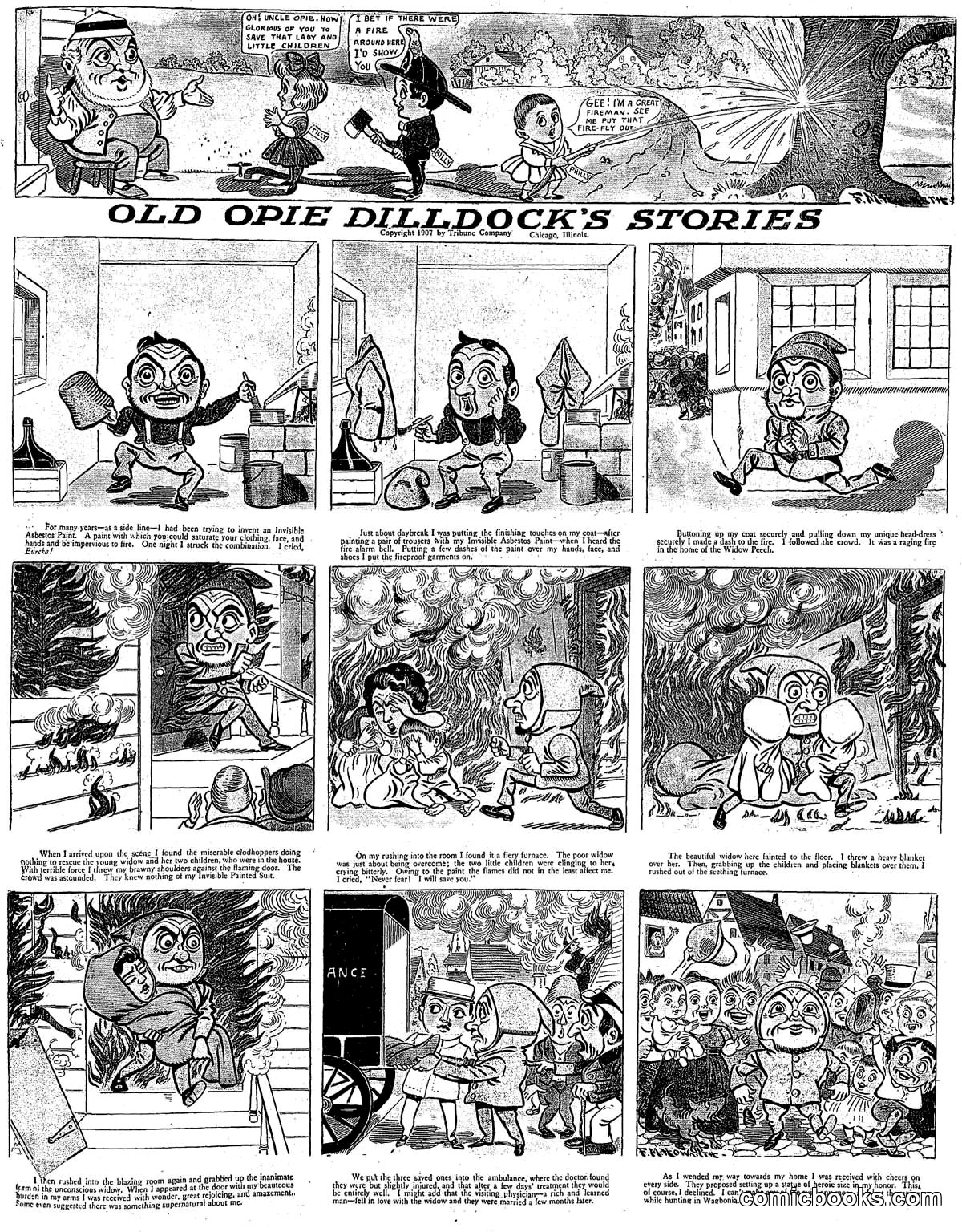 Old Opie Dilldock's Stories