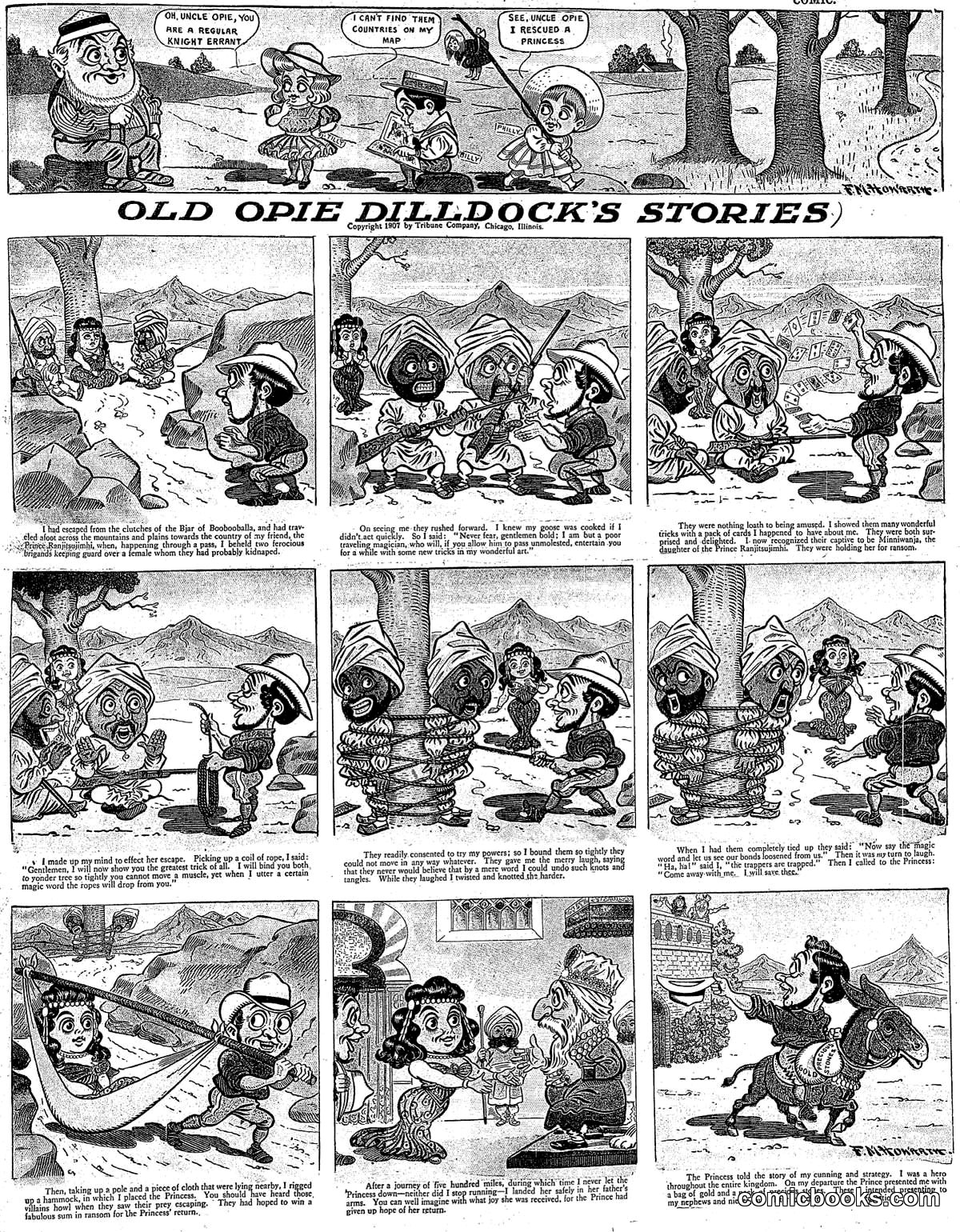 Old Opie Dilldock's Stories