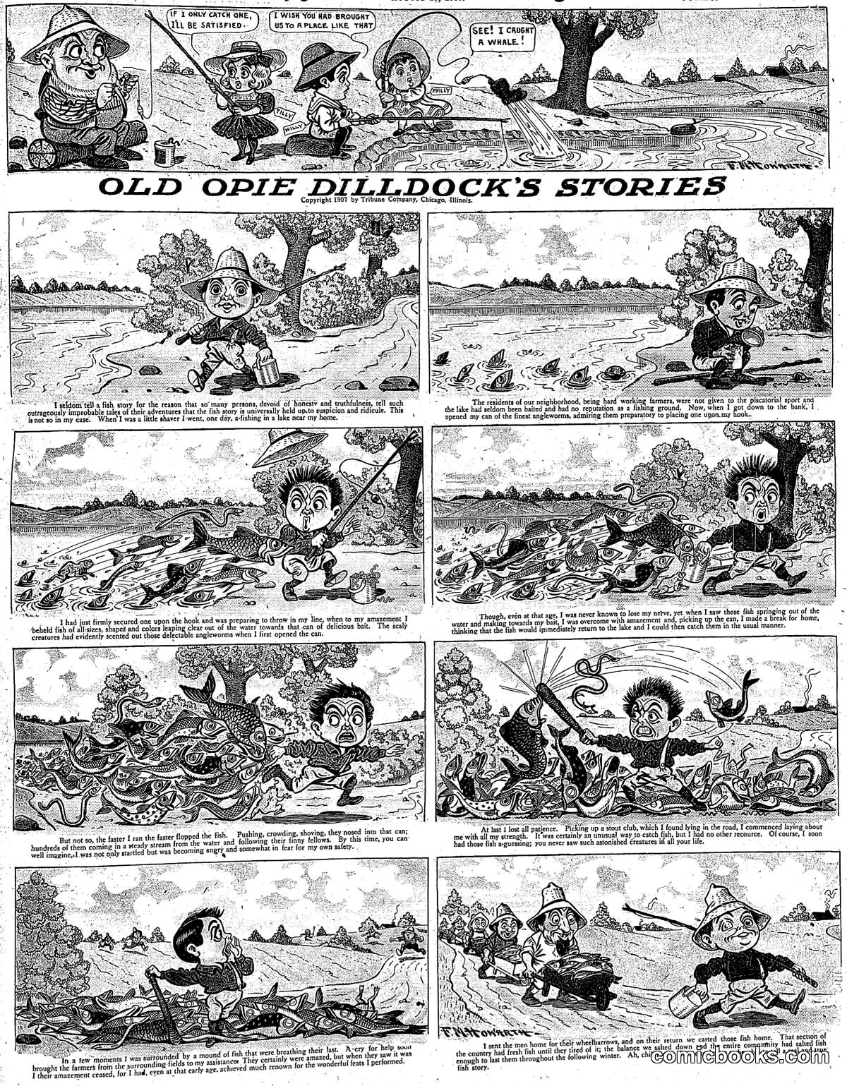 Old Opie Dilldock's Stories