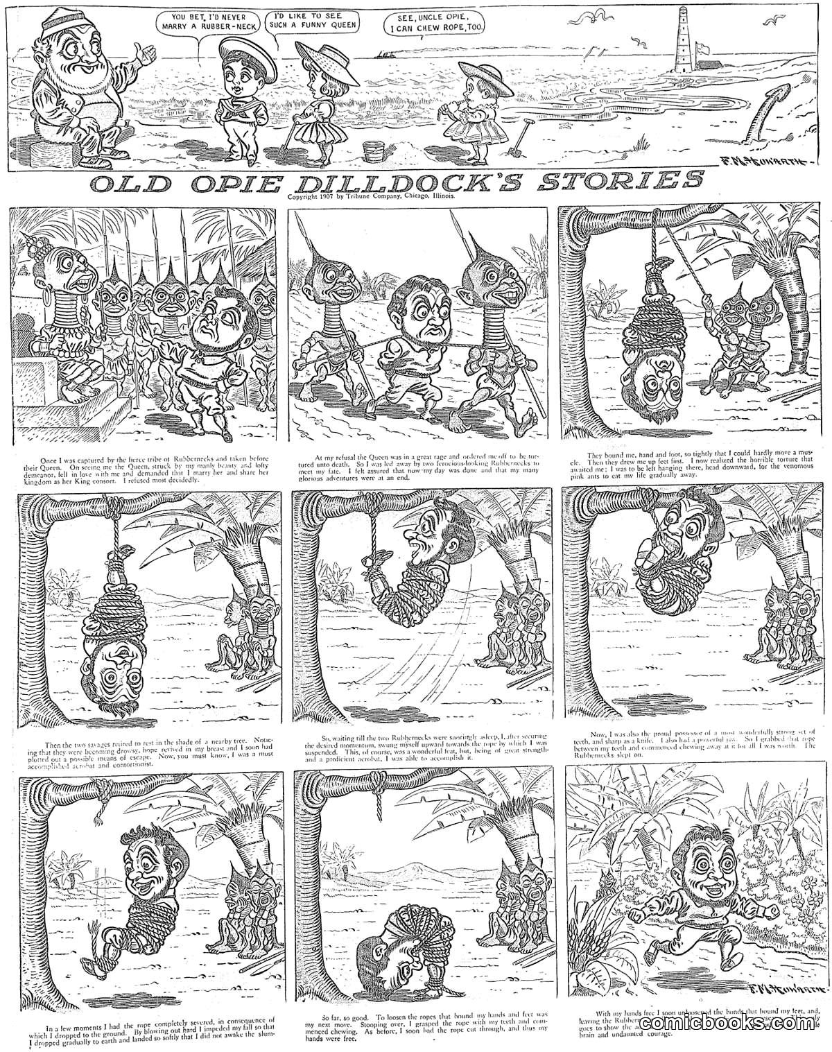 Old Opie Dilldock's Stories