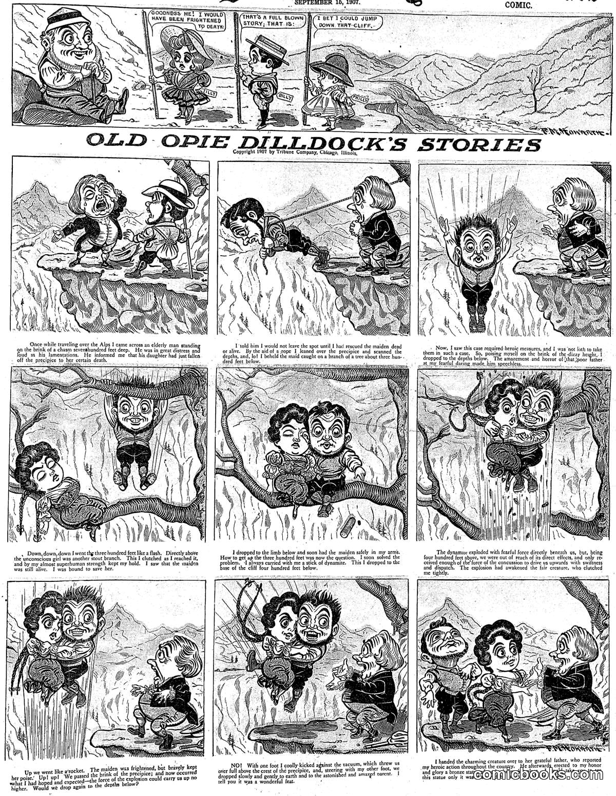 Old Opie Dilldock's Stories